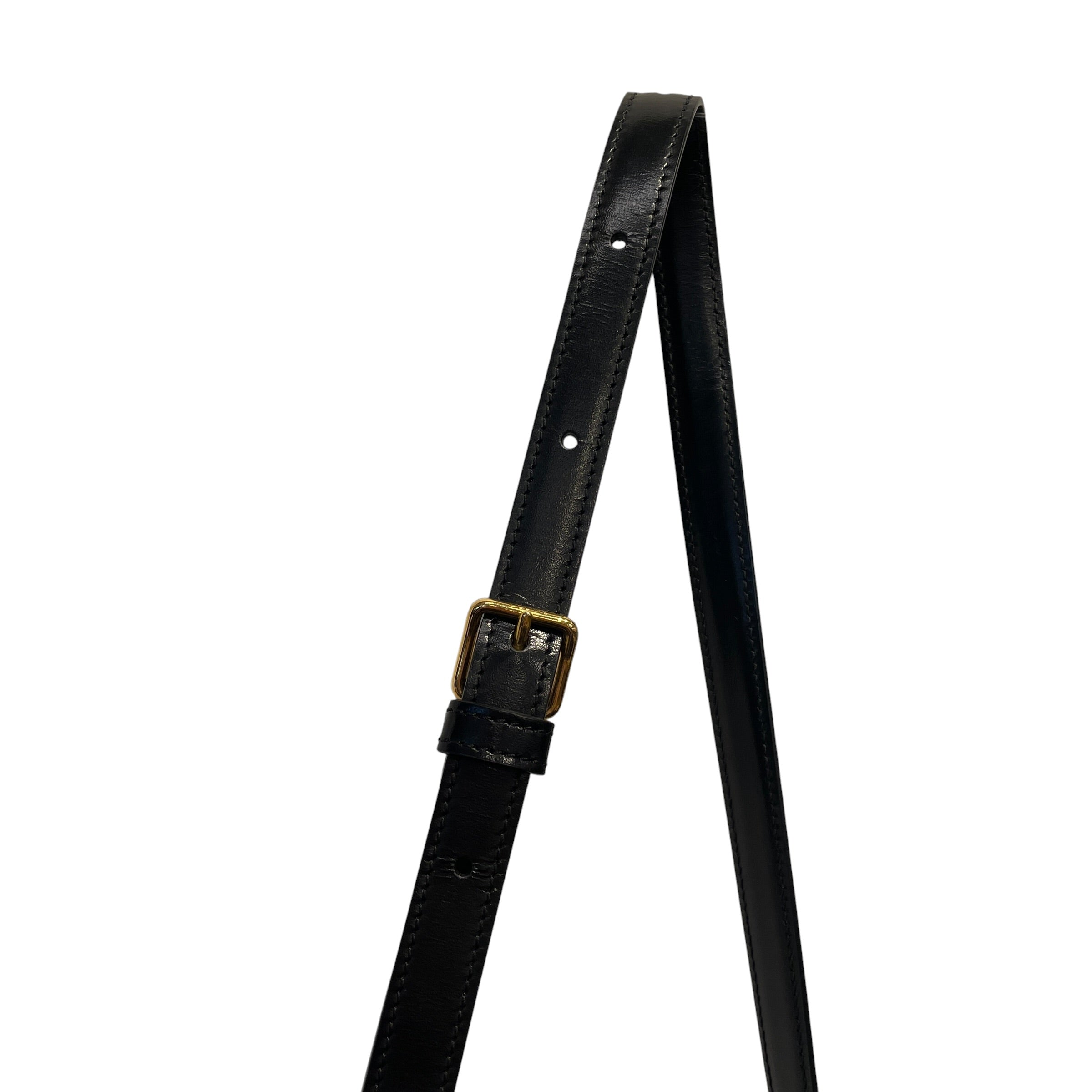 CELINE/Cross Body Bag/Leather/BLK/TRIOMPHE view 5