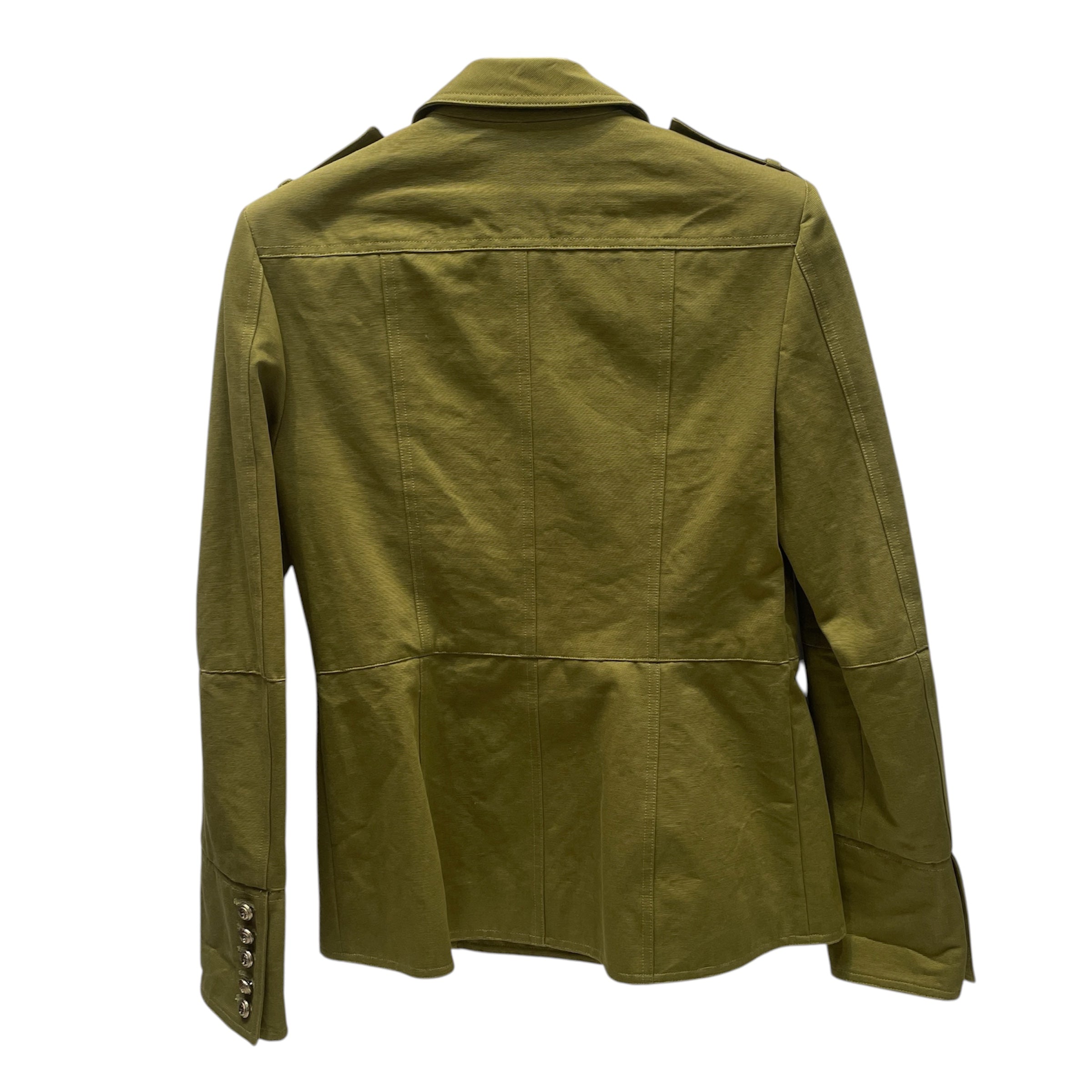 BALMAIN/Jacket/42/Cotton/GRN/TWILL/ W PIN view 2