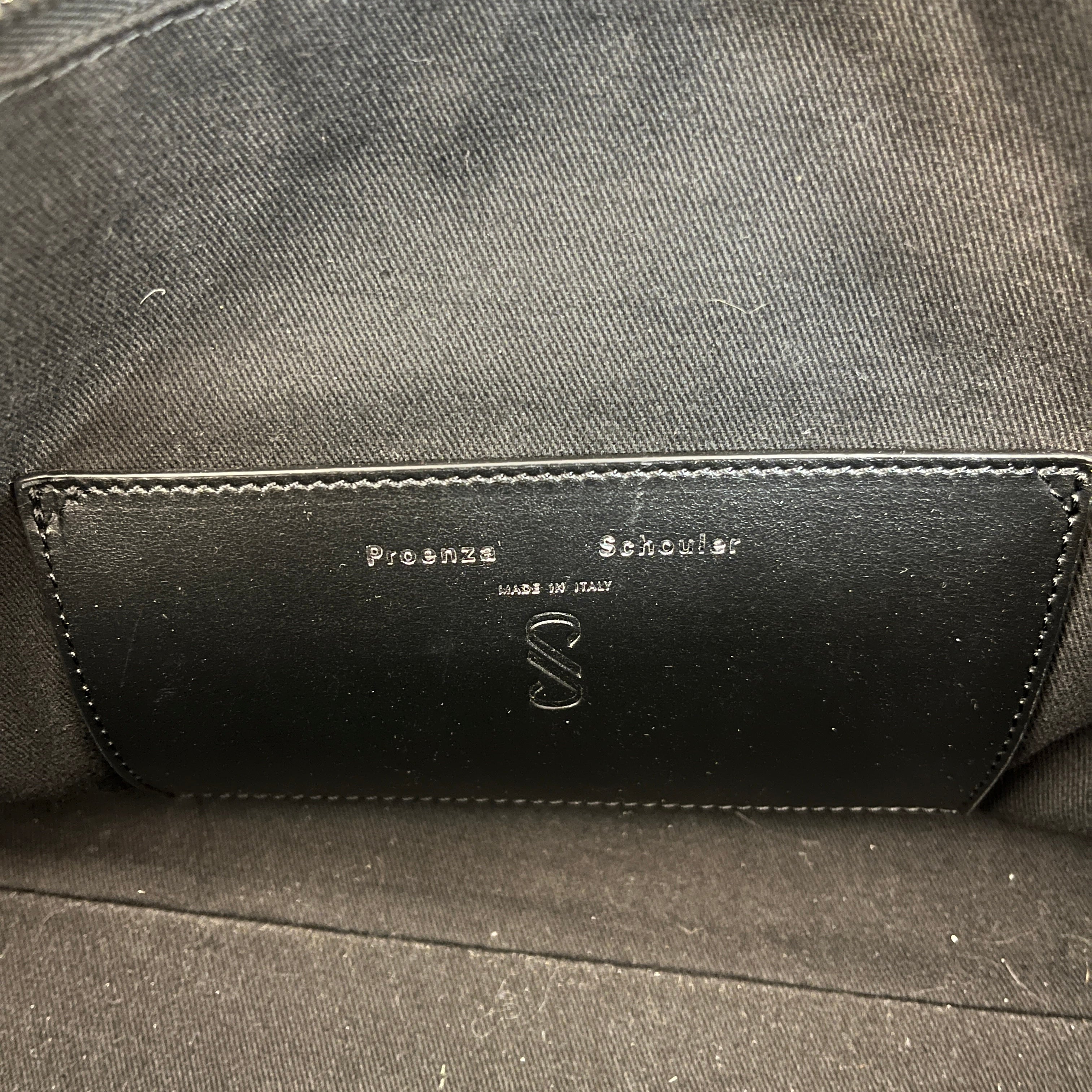 PROENZA SCHOULER/Tote Bag/Cotton/BLK/Belted Tote in Canvas view 5