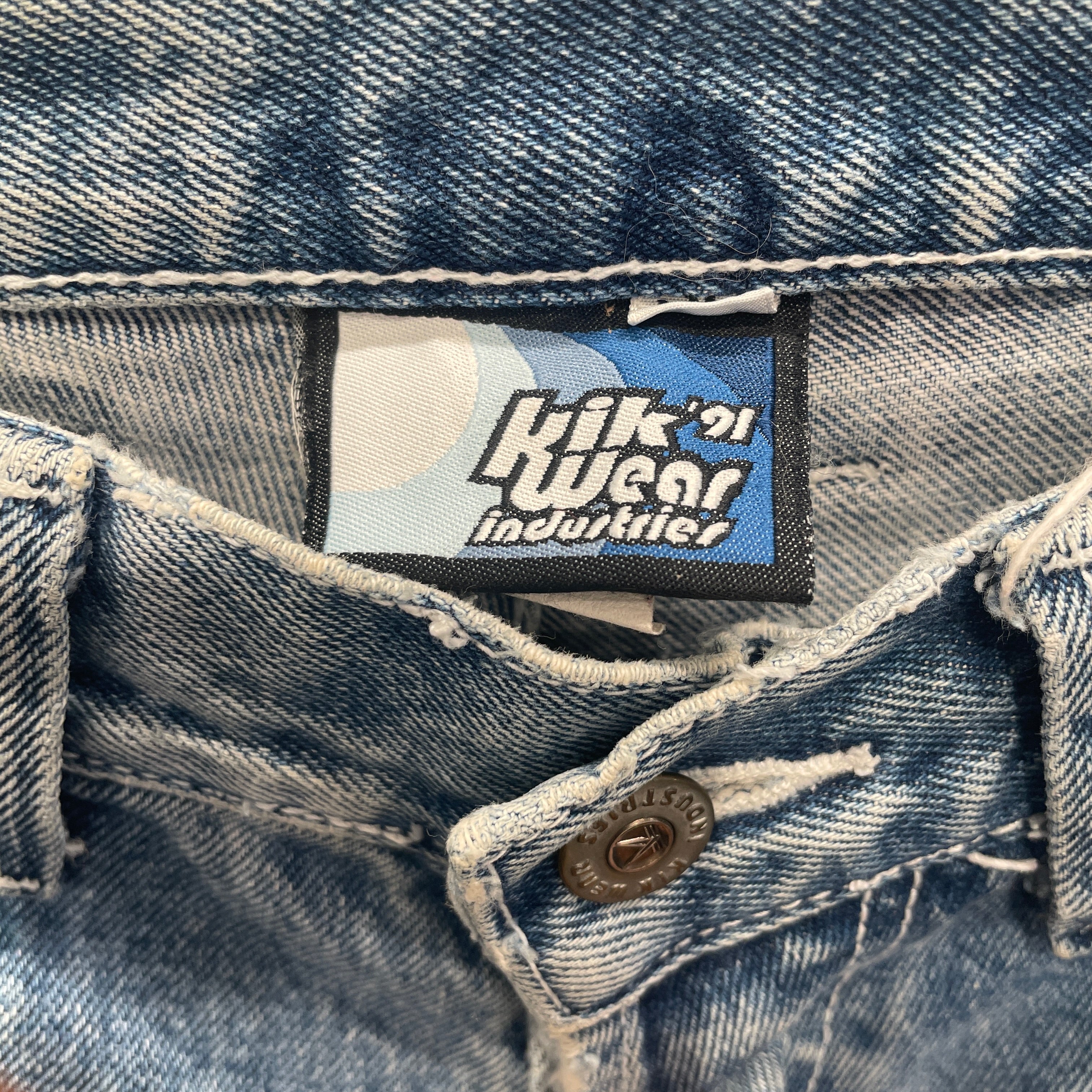 KIK WEAR/Pants/Cotton/BLU/'91 WIDELEG JNCO VIBE view 3