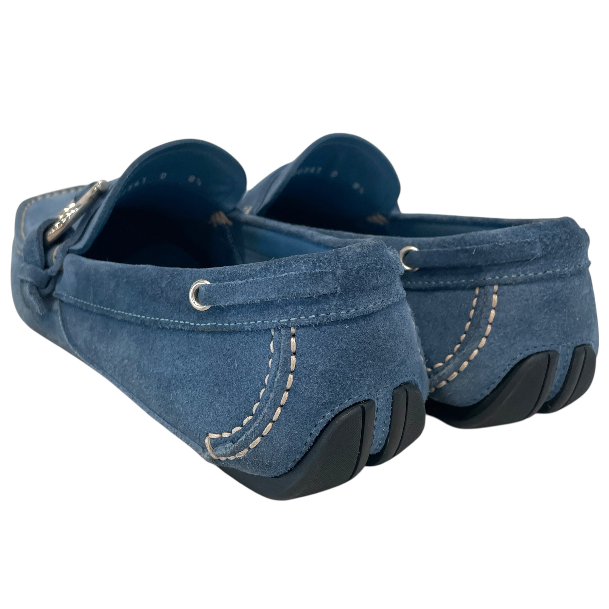 Salvatore Ferragamo/Loafers/US 8.5/Suede/BLU/ view 2