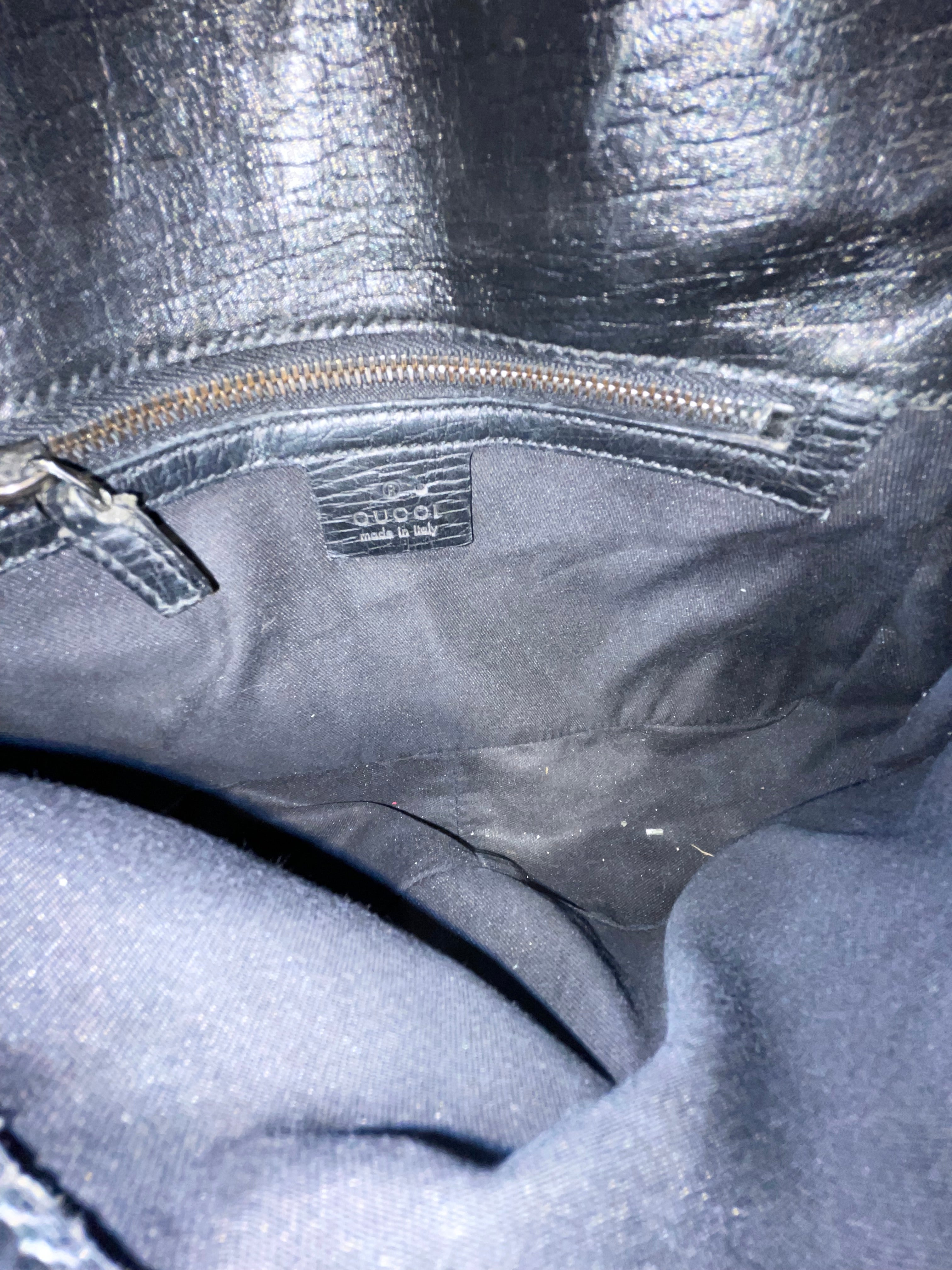 GUCCI/Hand Bag/Monogram/BLK/horsebit/2000s tomford era view 4