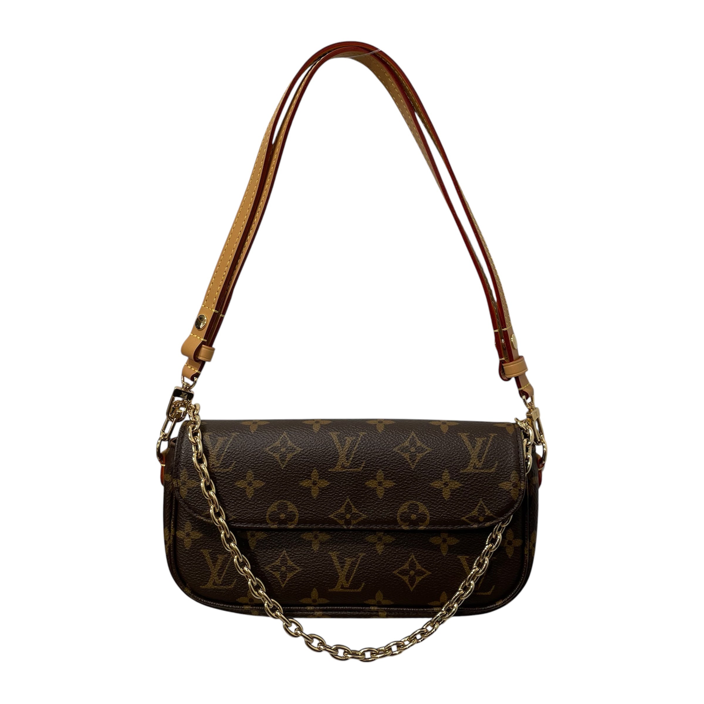 LOUIS VUITTON/Bag/Monogram/Leather/BRW/ivy view 1