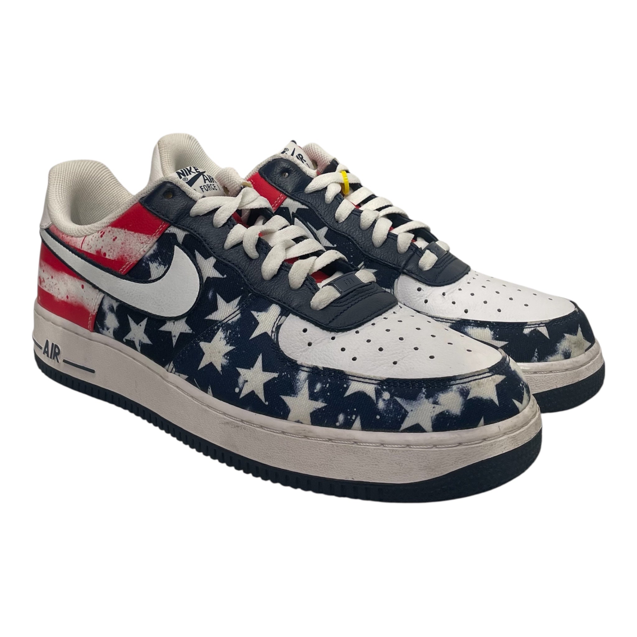 NIKE/Low-Sneakers/US 11.5/All Over Print/WHT/488298-425 AF1 INDEPENDENCE DA view 1