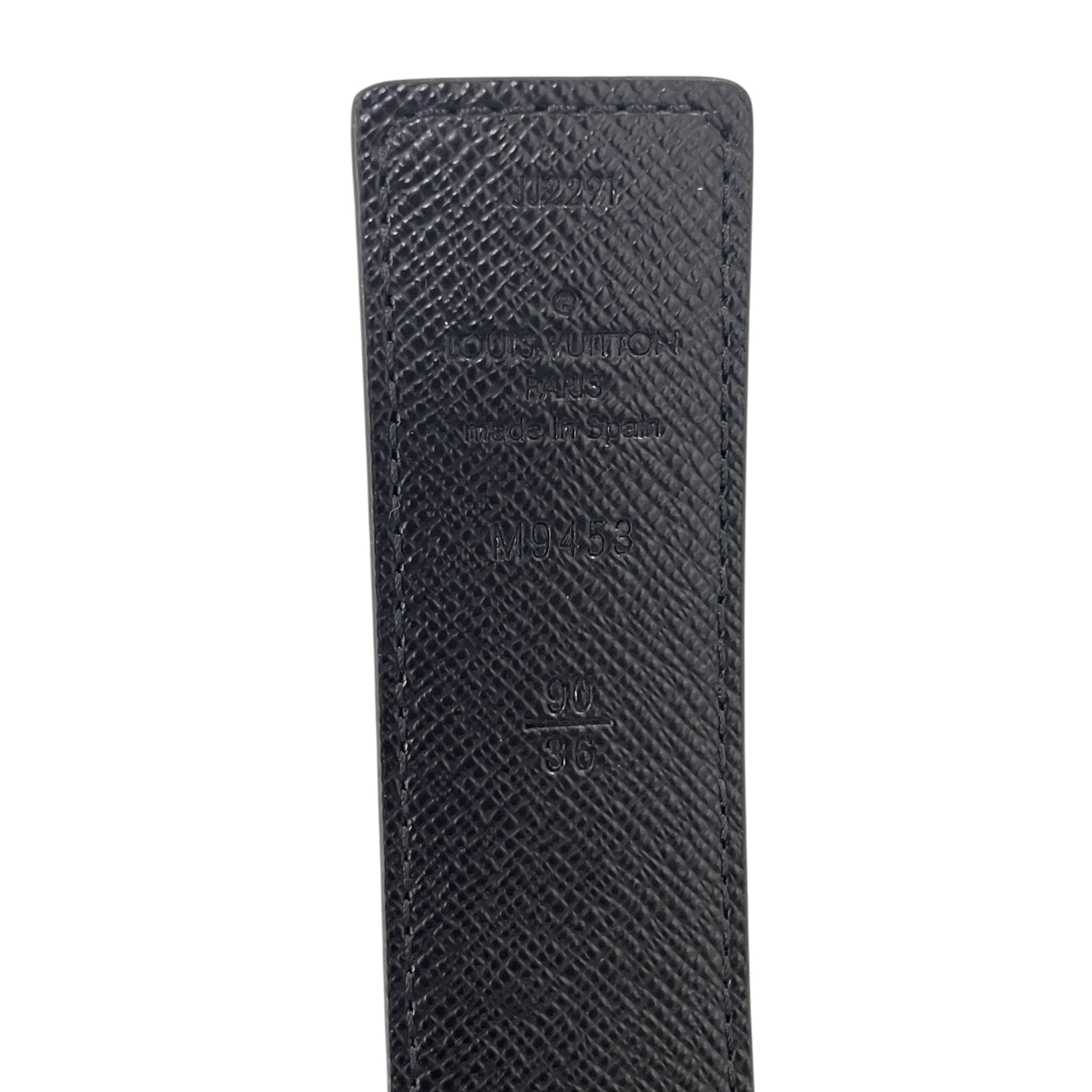 LOUIS VUITTON/Belt/Monogram/Leather/BRW/MTWGB78/THIN BELT view 3