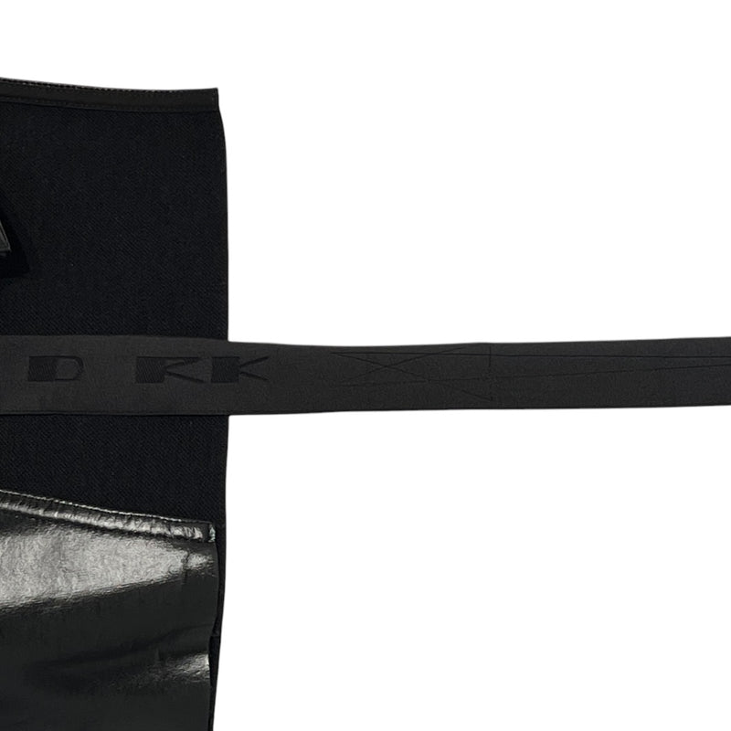 RICK OWENS DRKSHDW/Skirt/M/Polyester/BLK/