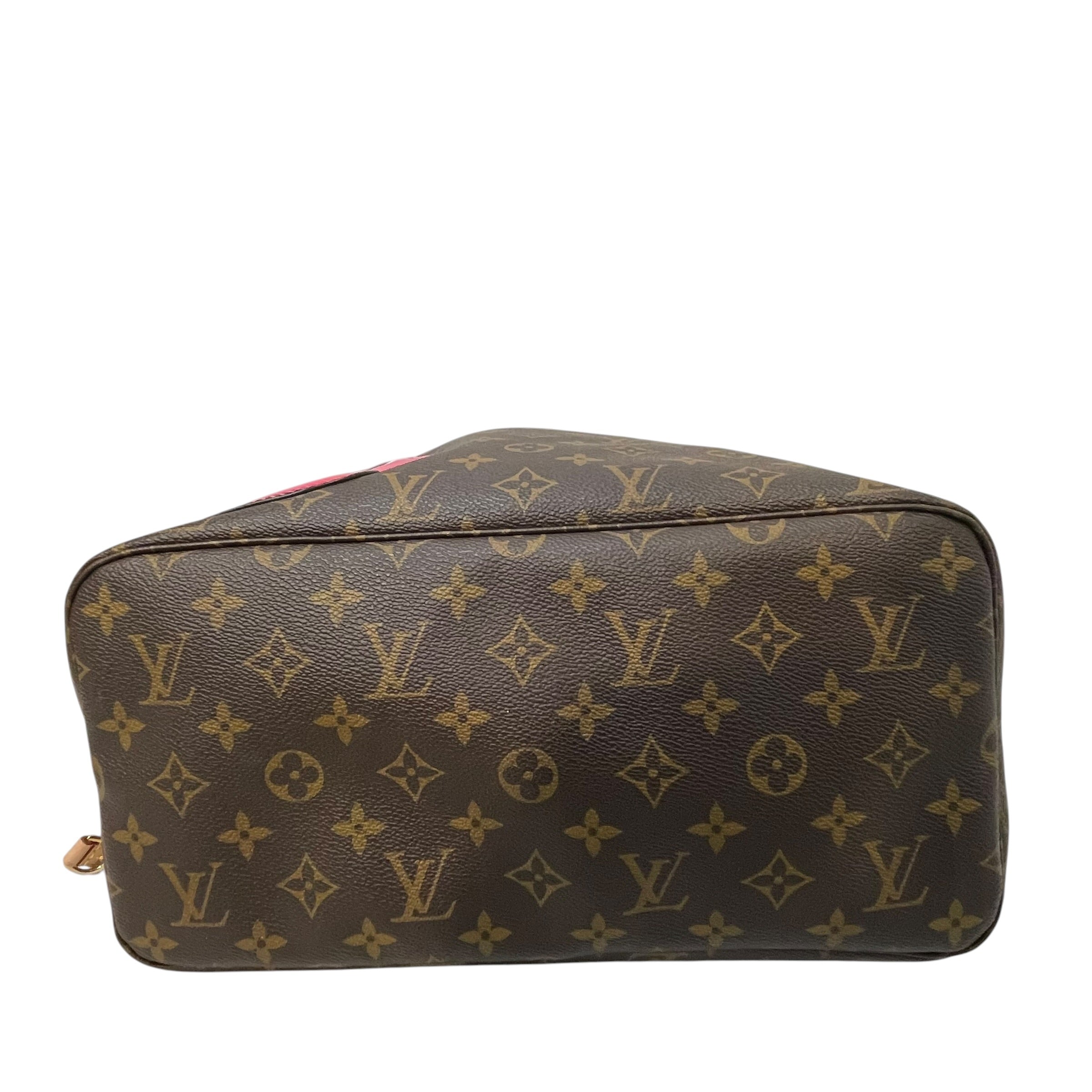 LOUIS VUITTON/Tote Bag/Monogram/Leather/BRW/SUN YITIAN NEVER FULL view 3