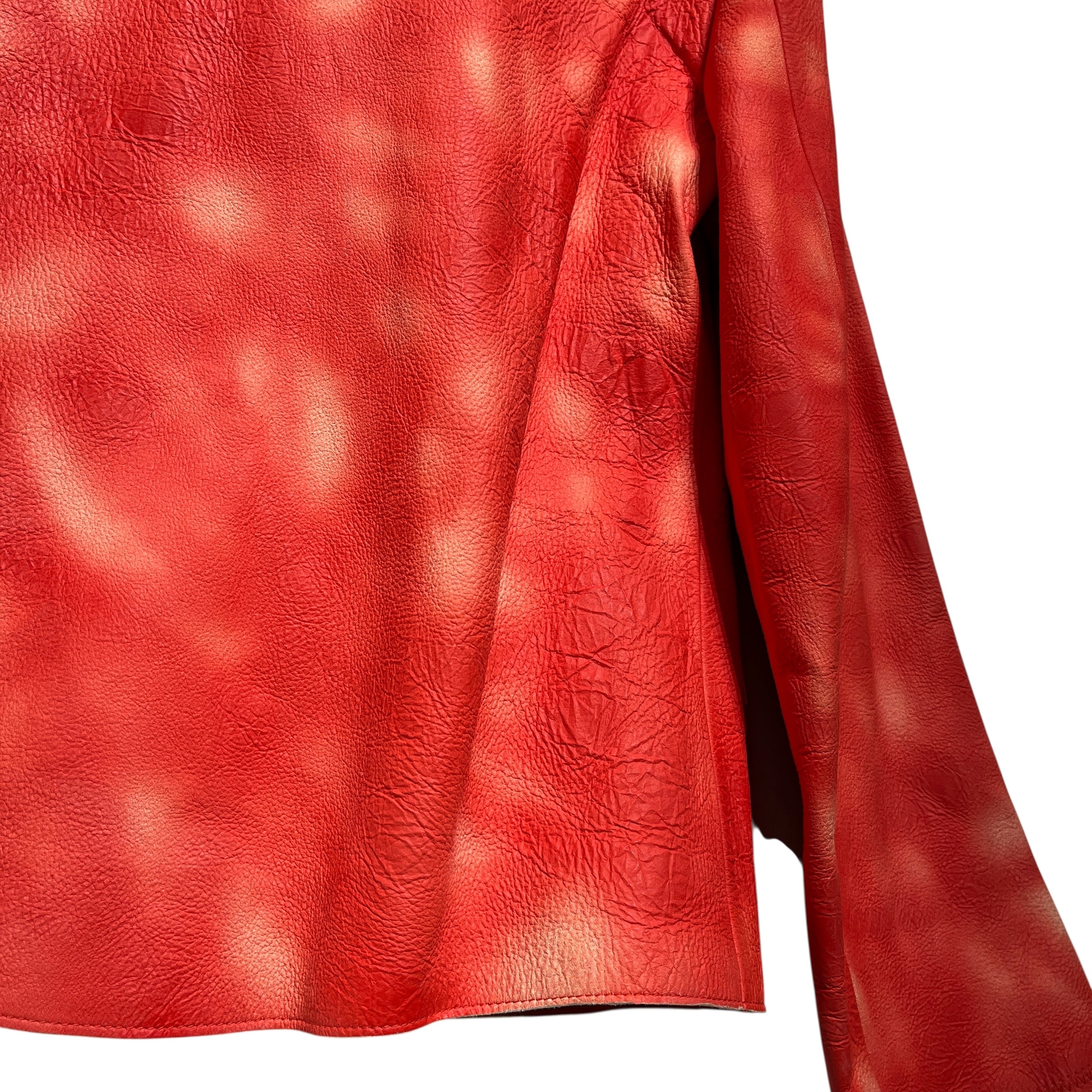 ERL/Leather Jkt/M/Leather/RED/ view 6