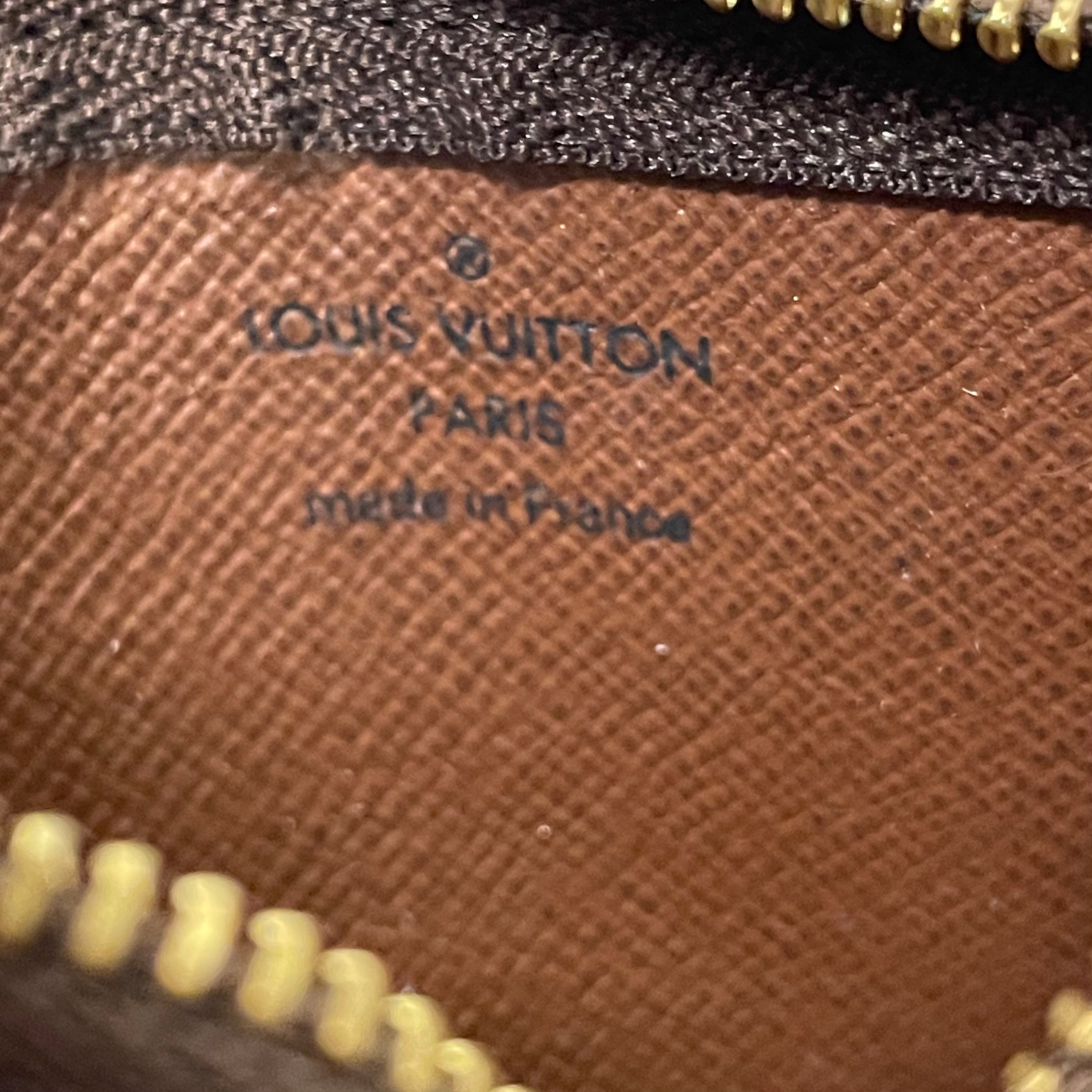 LOUIS VUITTON/Coin Wallet/Monogram/Leather/BRW/L's/POCHETTE CLE KEY POUCH view 4