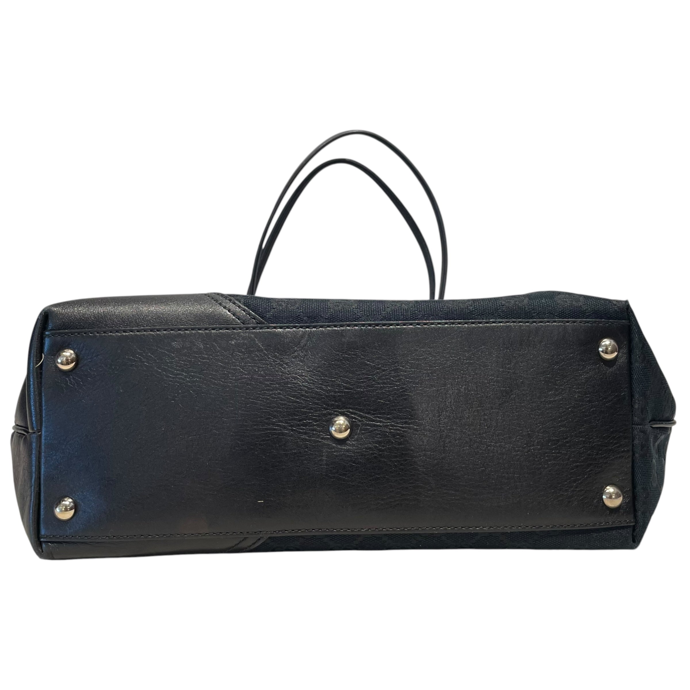 GUCCI/Tote Bag/Monogram/Nylon/BLK/Ophidia Cloth Tote view 3