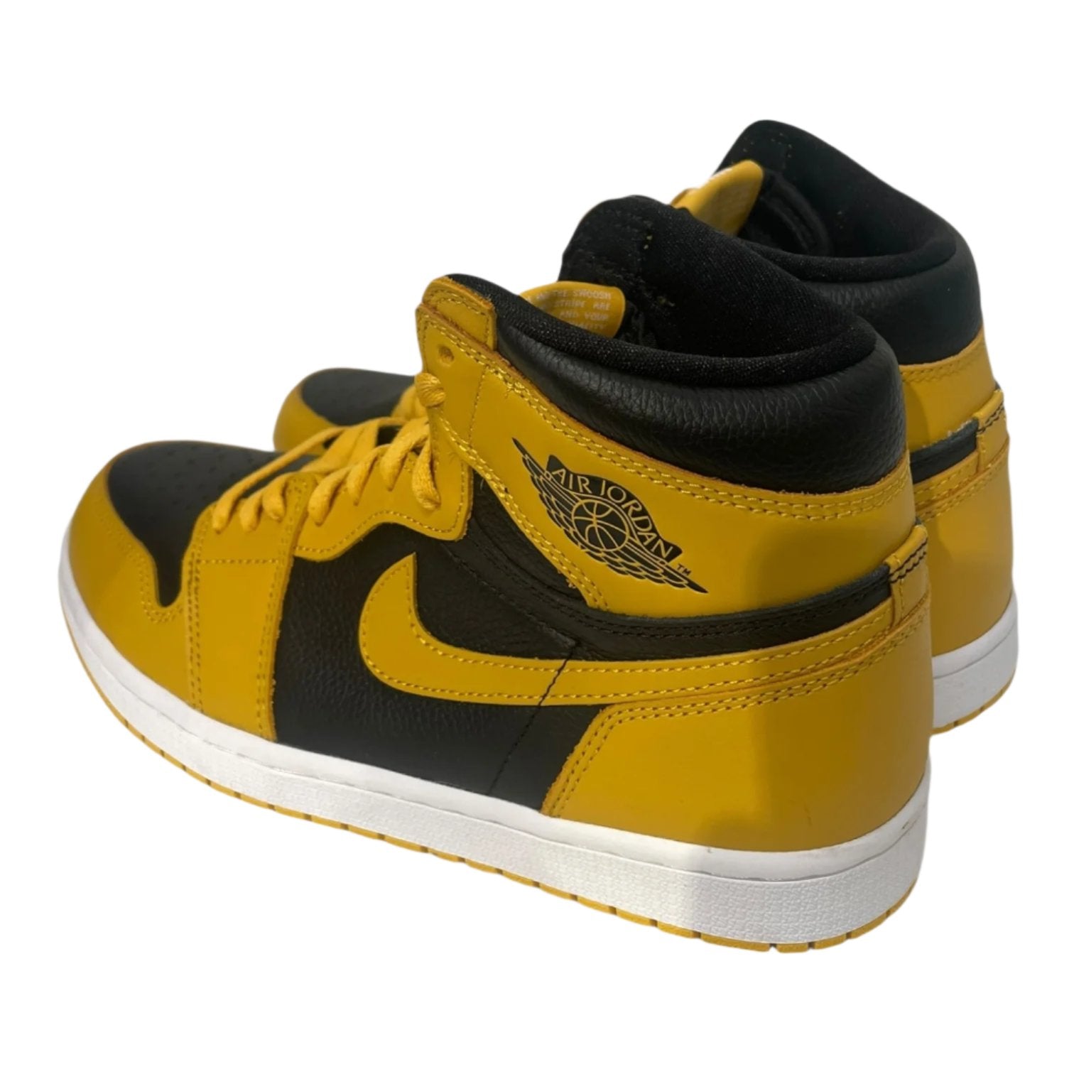 Jordan/Hi-Sneakers/US 8.5/Border/Leather/YEL/'POLLEN' 1 view 2