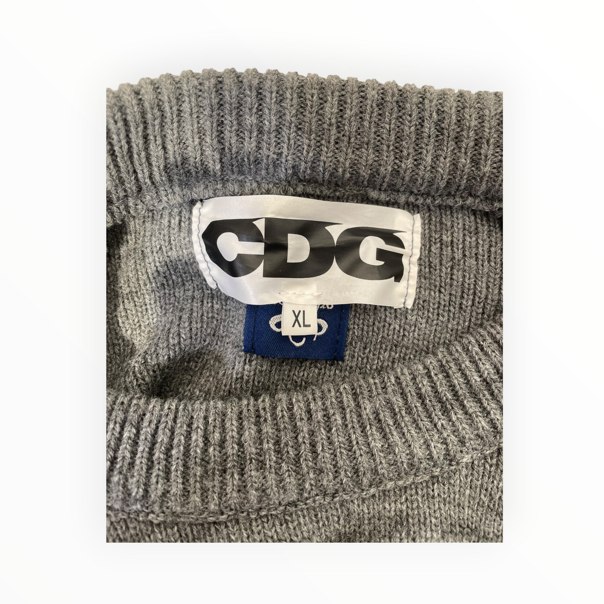 COMME des GARCONS/Sweater/XL/Acrylic/GRY/ view 3