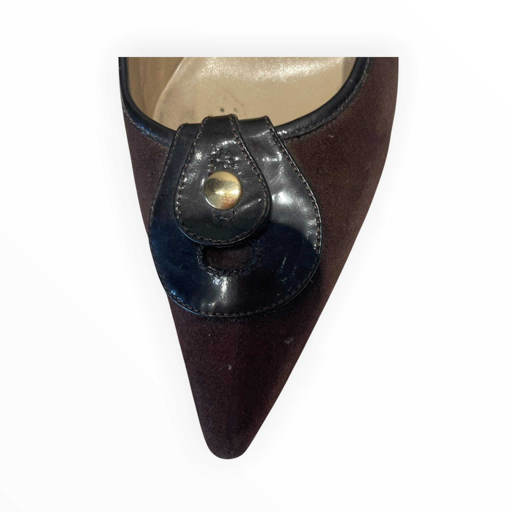 JIMMY CHOO/Heels/EU 36.5/Suede/BRW/POINTED TOE view 7