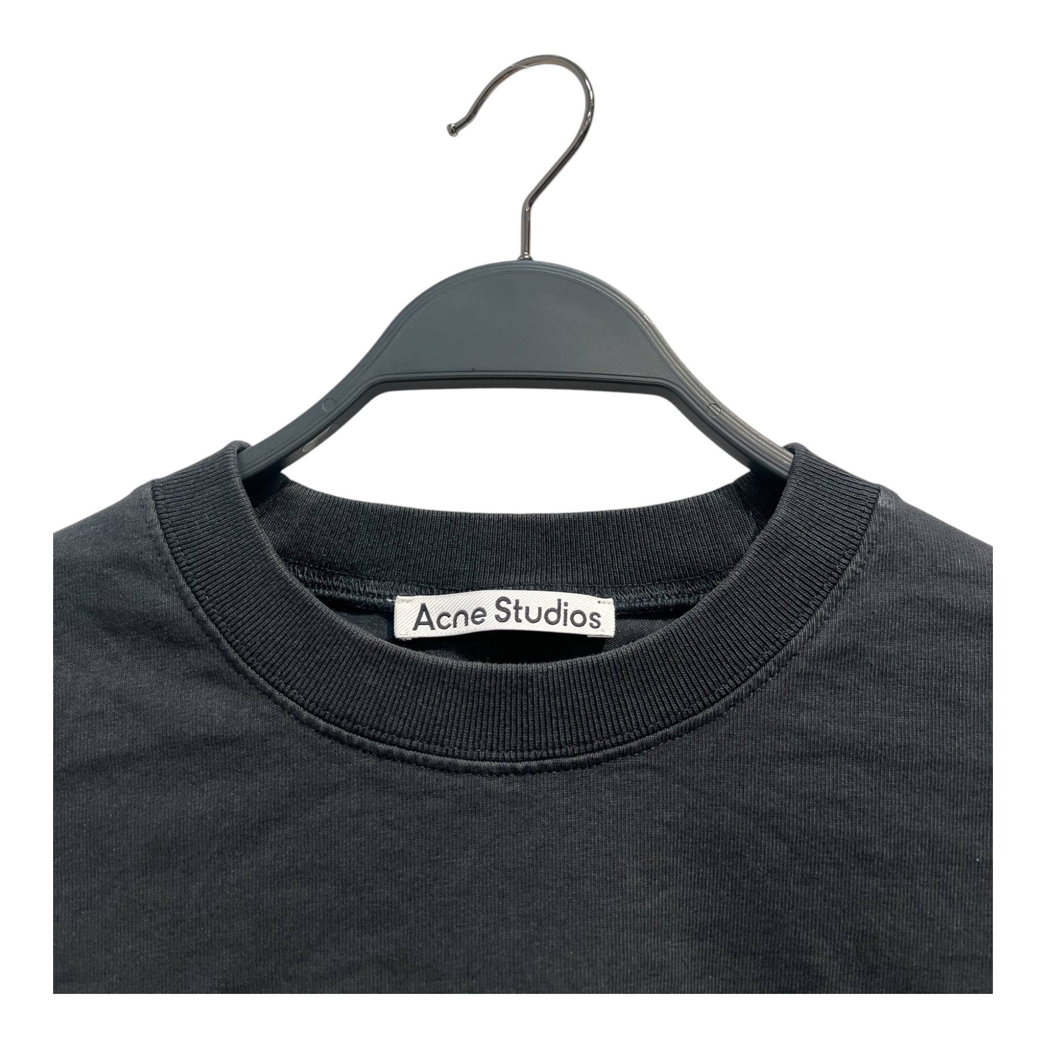 Acne Studios/T-Shirt/XS/Cotton/GRY/Graphic/LOGO TEE view 3