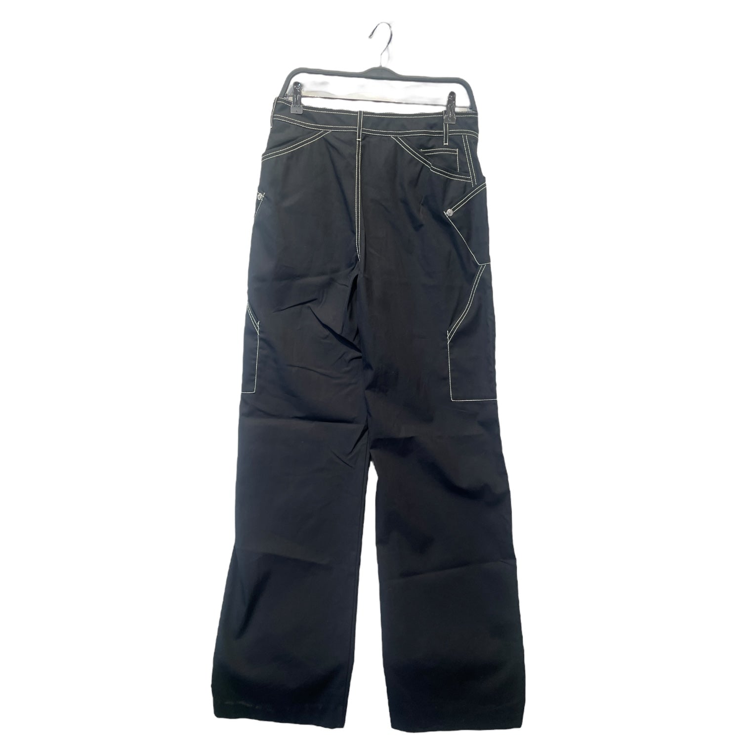 Kiko Kostadinov/Wide Leg Pants/38/Cotton/BLK/ view 2