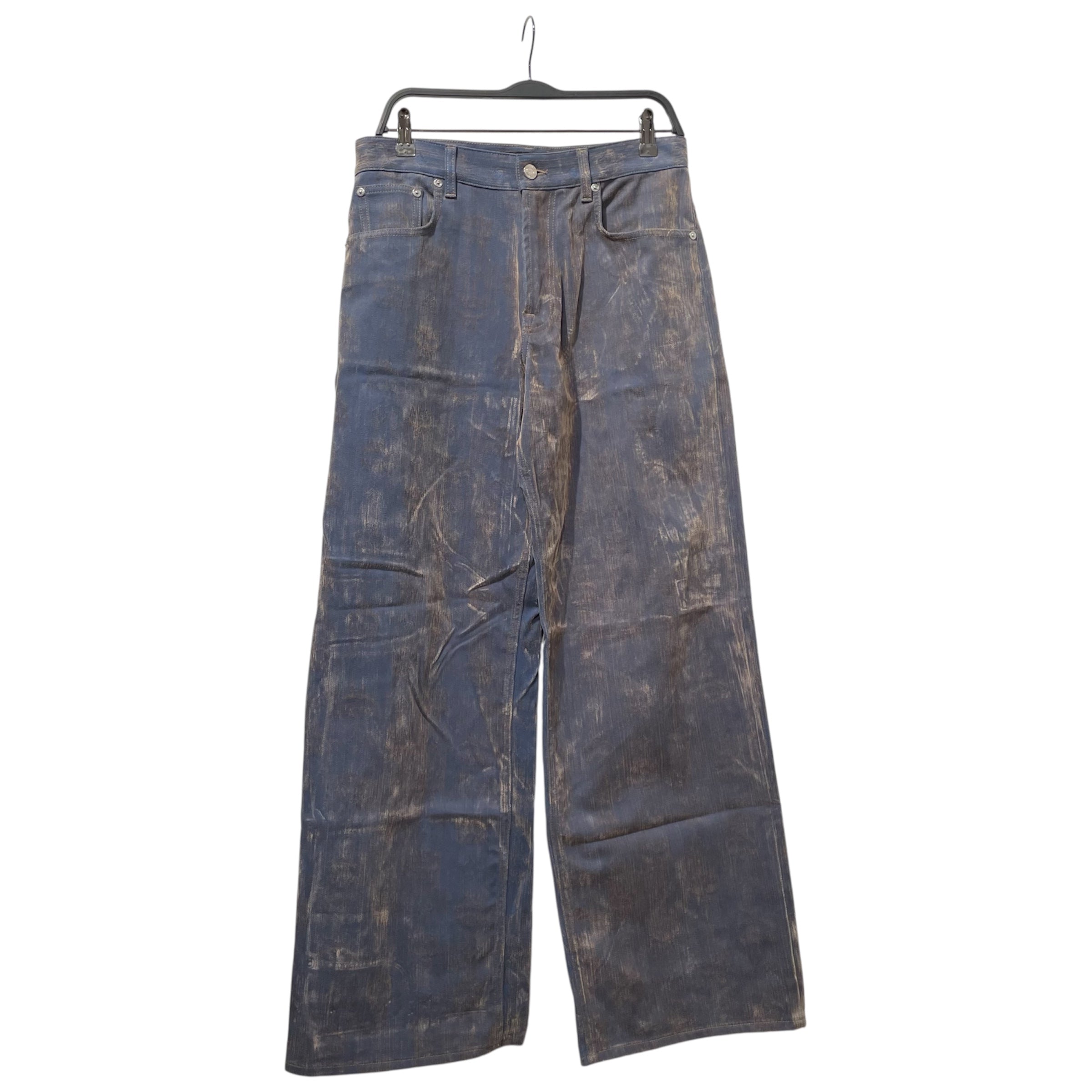 MCM/Straight Pants/M/Velour/BLU/WIDE LEG BRN BLU WASH view 1
