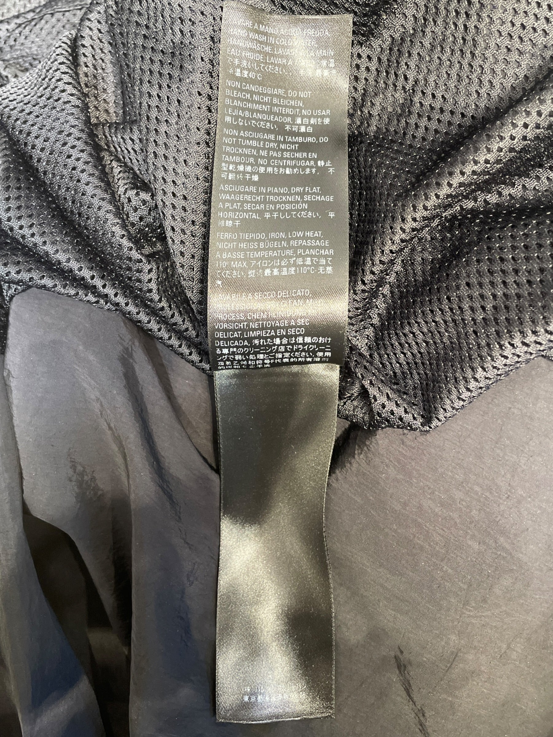BALENCIAGA/Windbreaker/46/Nylon/BLK/Mastercard view 5