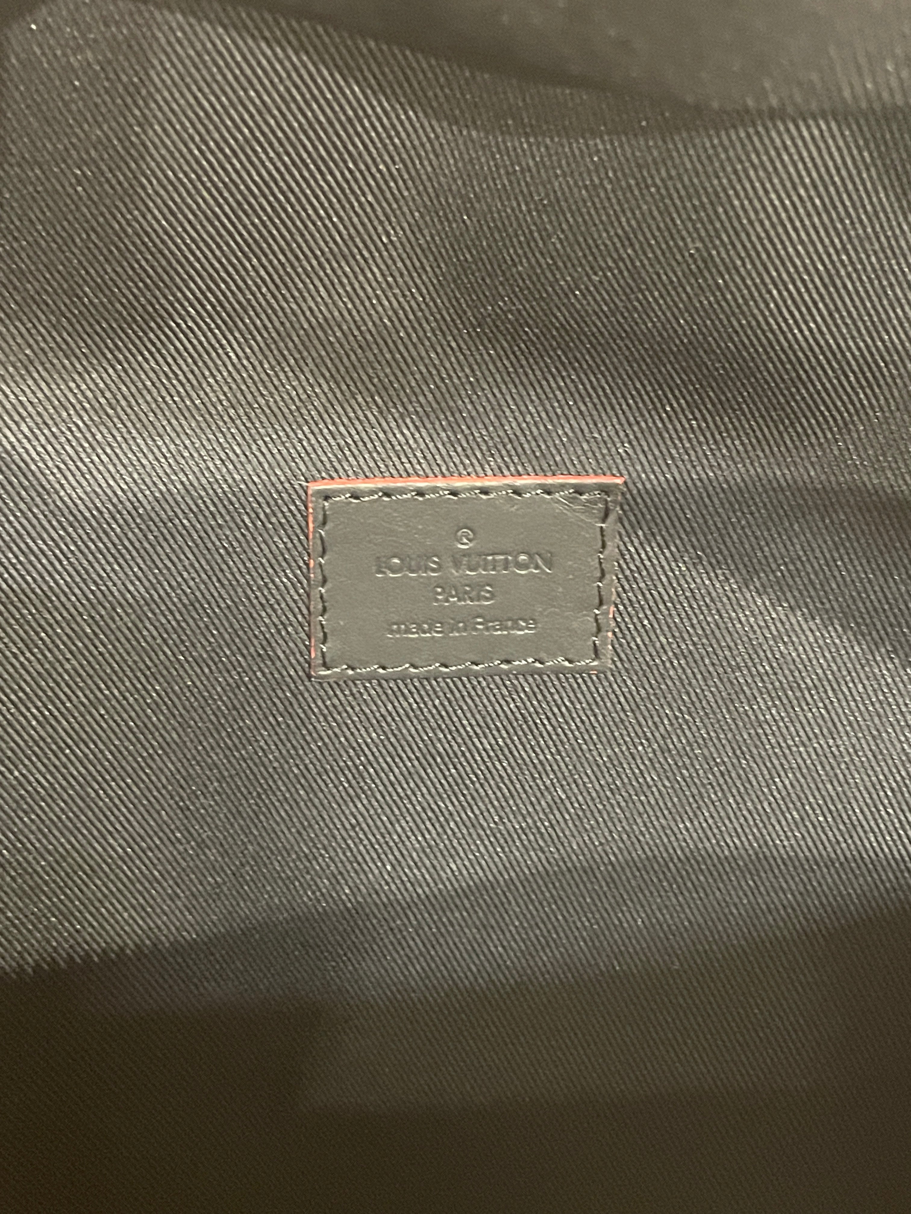 LOUIS VUITTON/Backpack/Monogram/Leather/NVY/UPSIDE DOWN RED NEON LOGO view 5