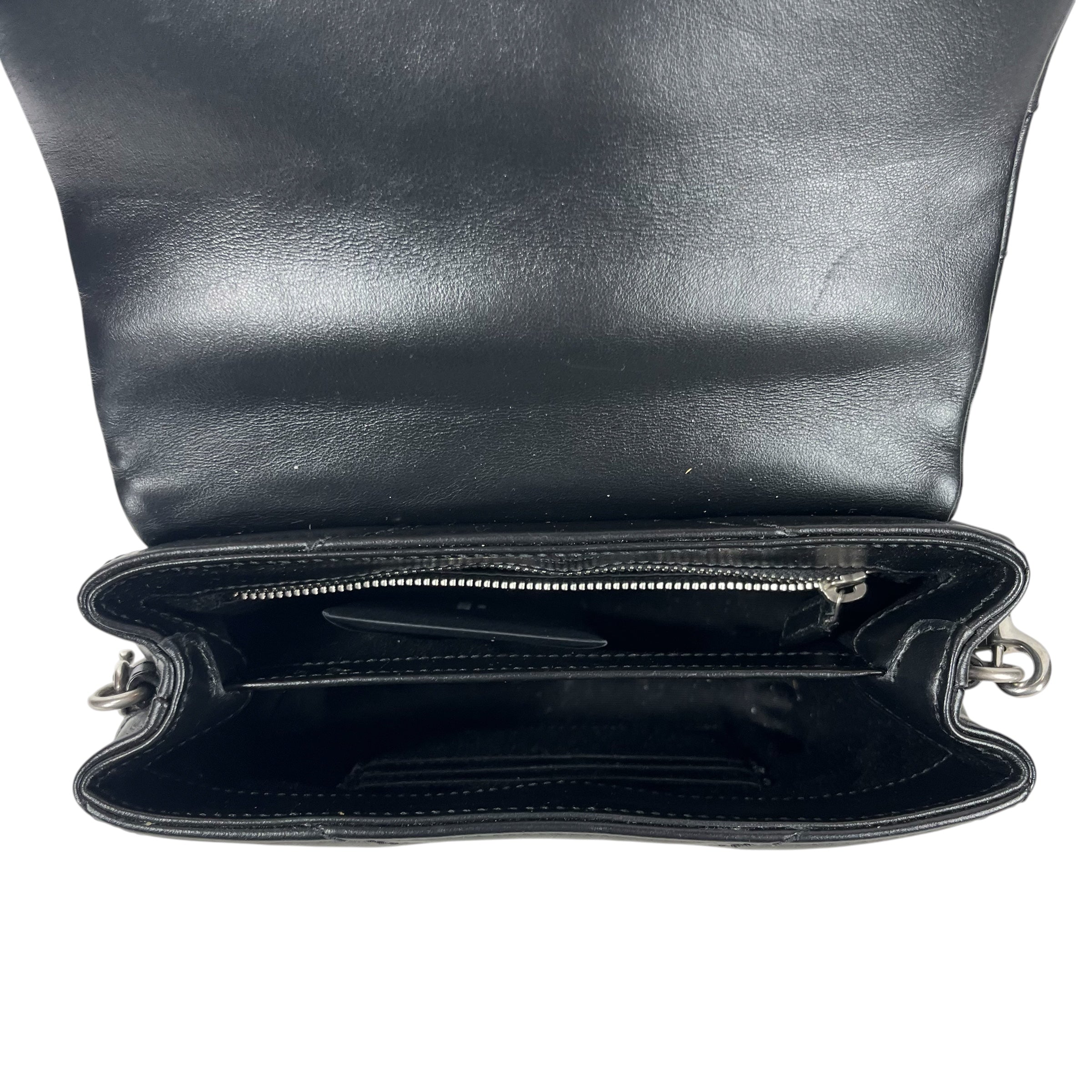 SAINT LAURENT/Cross Body Bag/Leather/BLK/GUE678401-0923 view 4