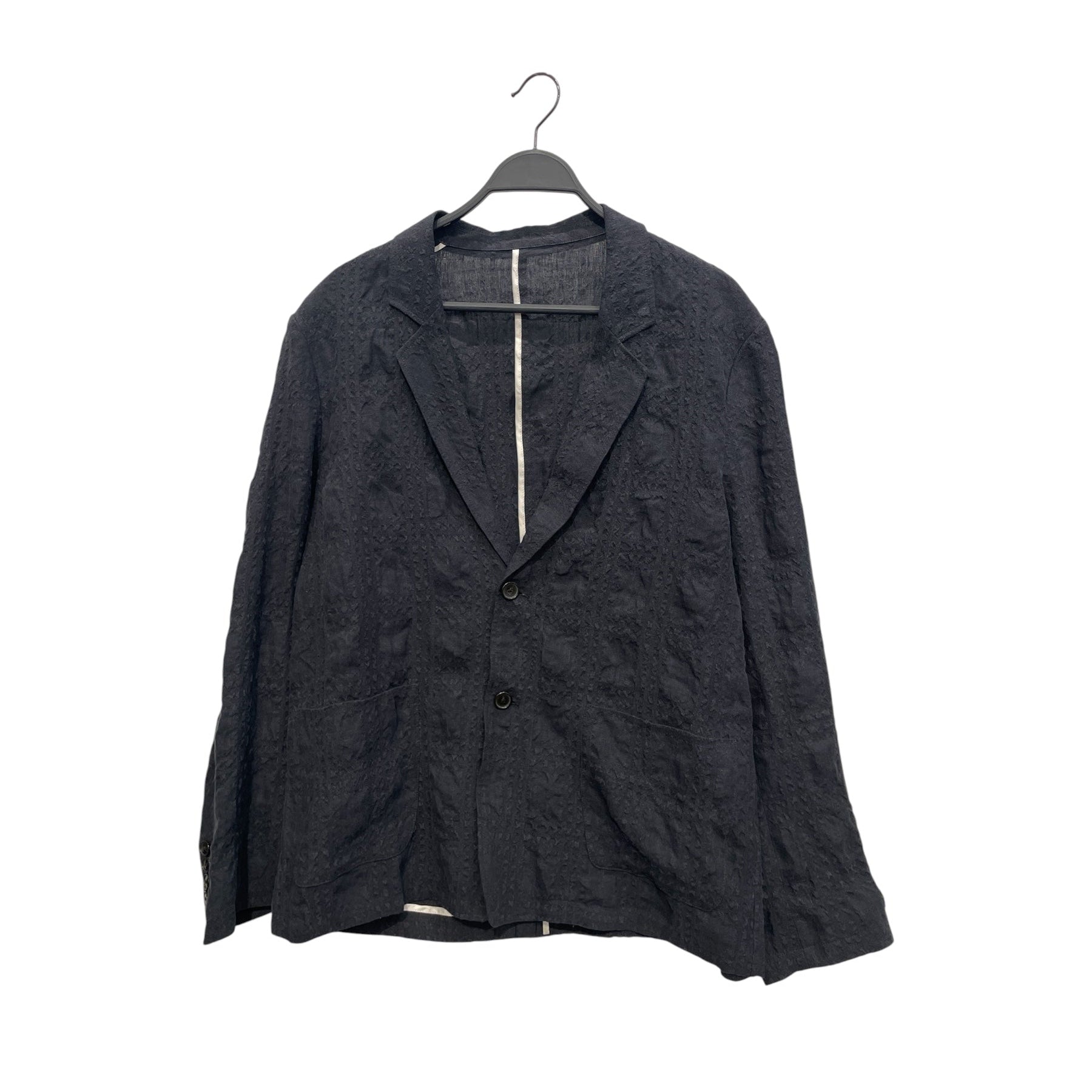 A KIND OF GUISE/Tailored Jkt/48/Linen/BLK/LINEN BLAZER view 1