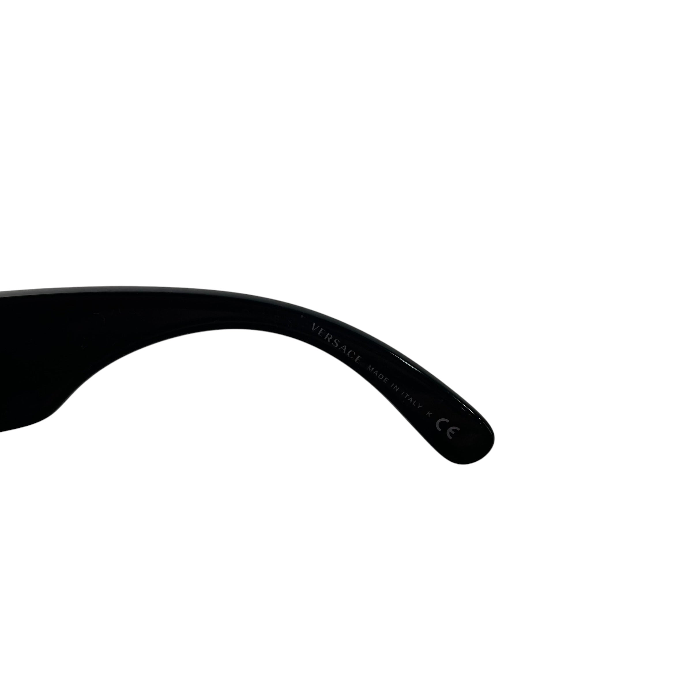 VERSACE/Sunglasses/Plastic/BLK/M's/VERSACE GOLD MEDUSA FRAME 4361 view 4
