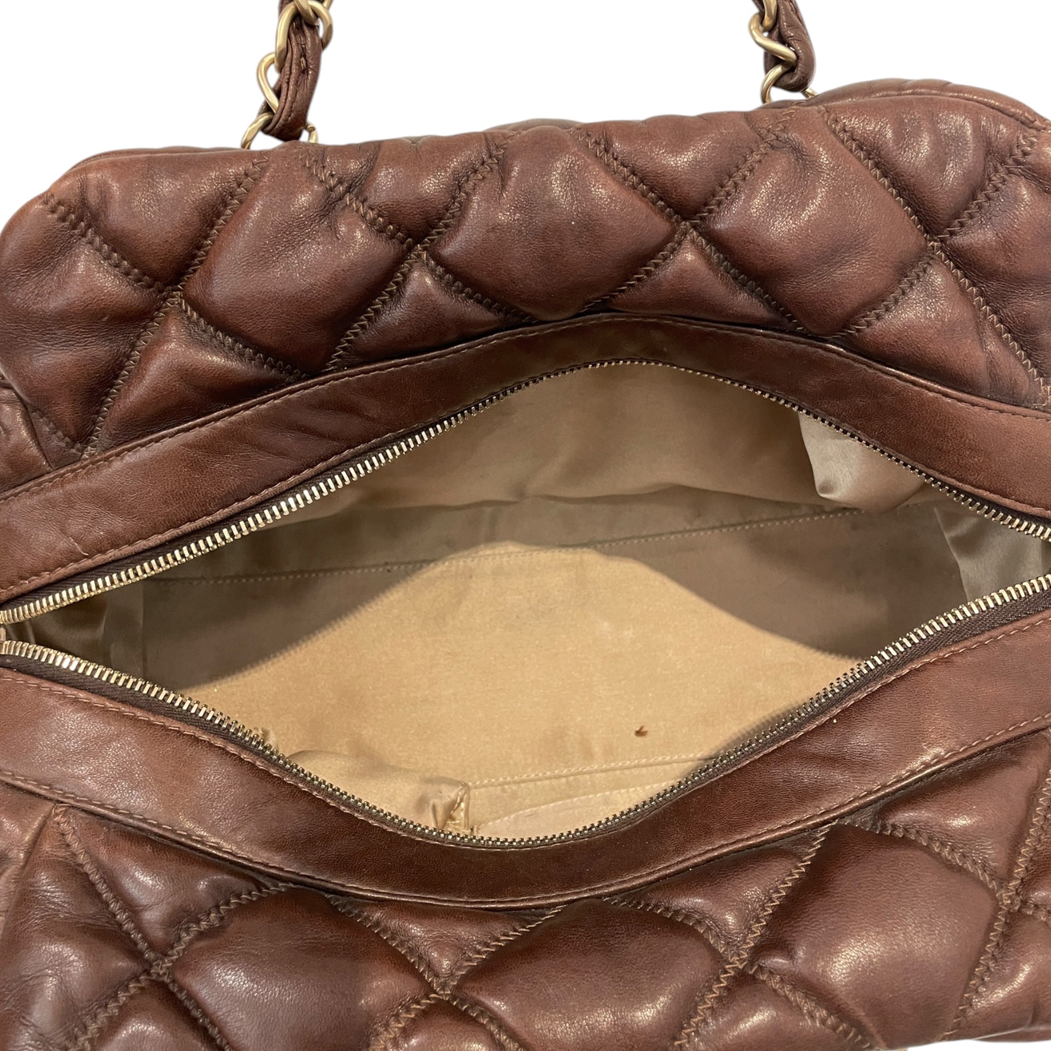 CHANEL/Hand Bag/Leather/BRW/BJQCHGJ view 4
