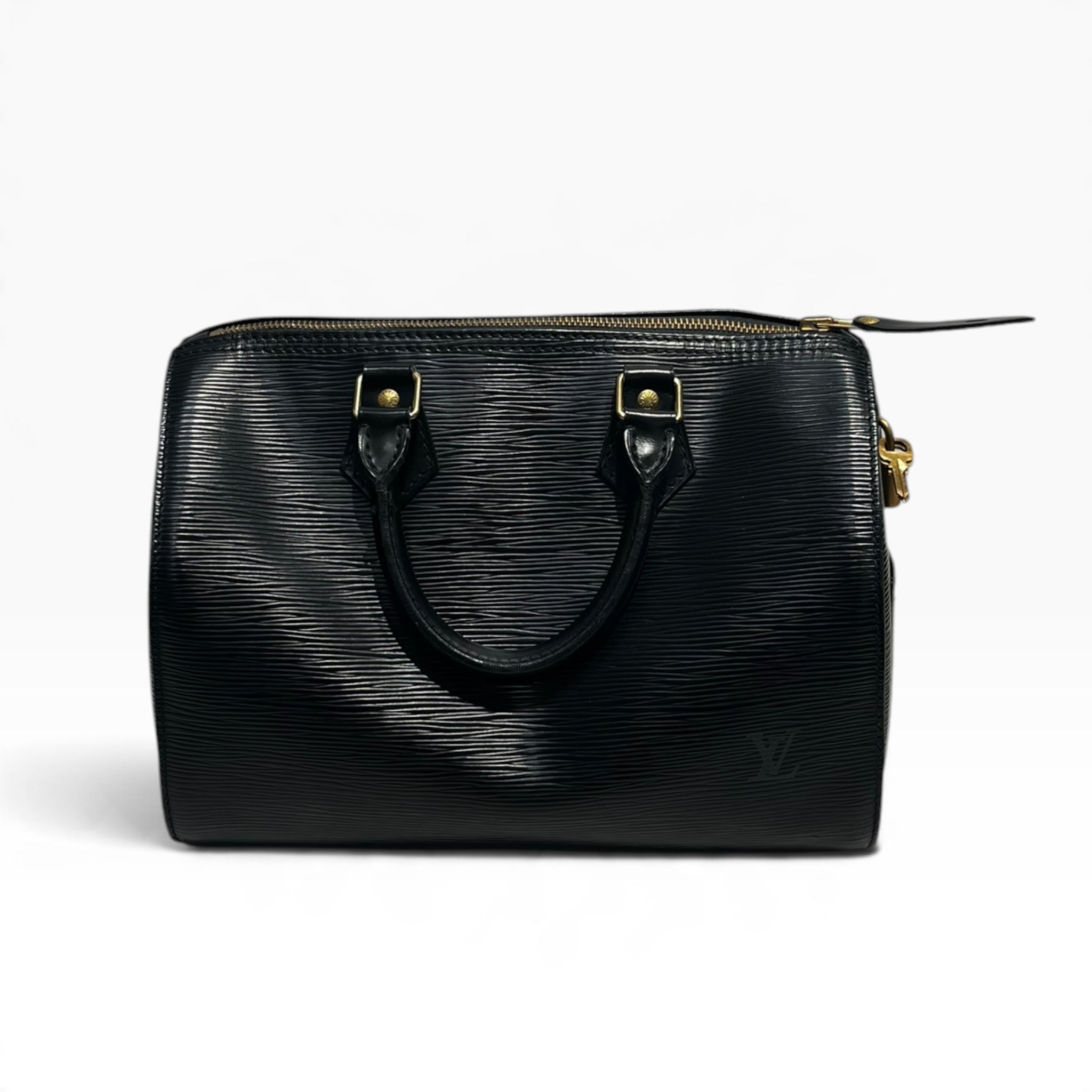 LOUIS VUITTON/Hand Bag/Leather/BLK/VI0942 view 2