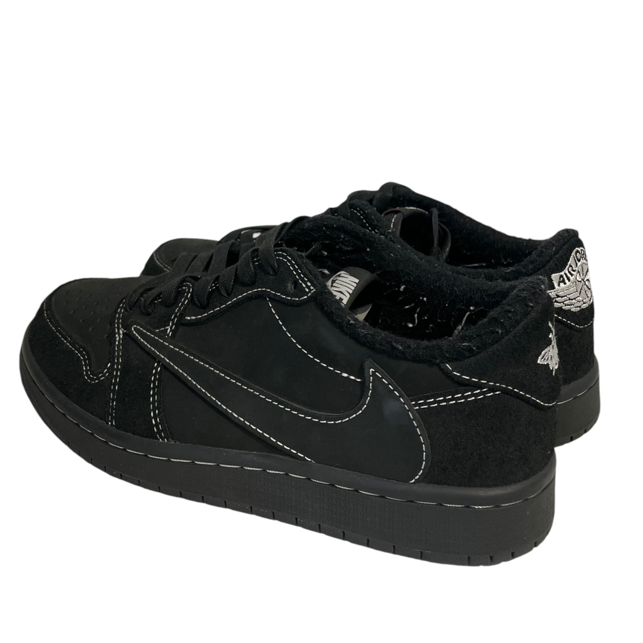 NIKE/Low-Sneakers/US 7/Suede/BLK/travis scott phantom jordan 1 view 2