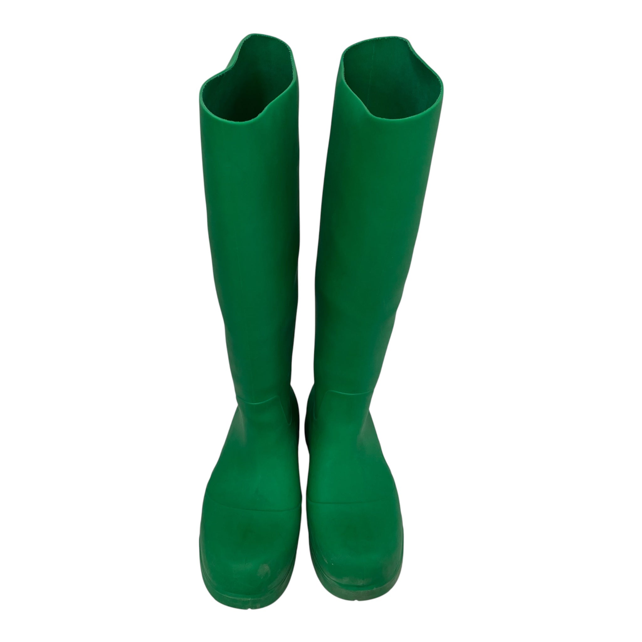 BOTTEGA VENETA/Rain Boots/US 10/Acrylic/GRN/ view 4