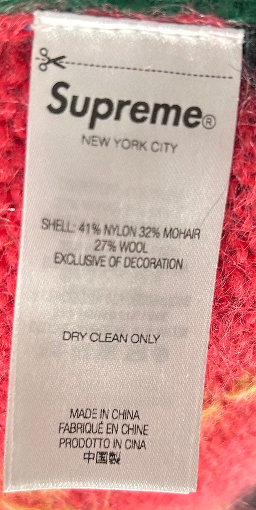Supreme/Vest/L/Mohair/MLT/ARGYLE MLC VEST view 4