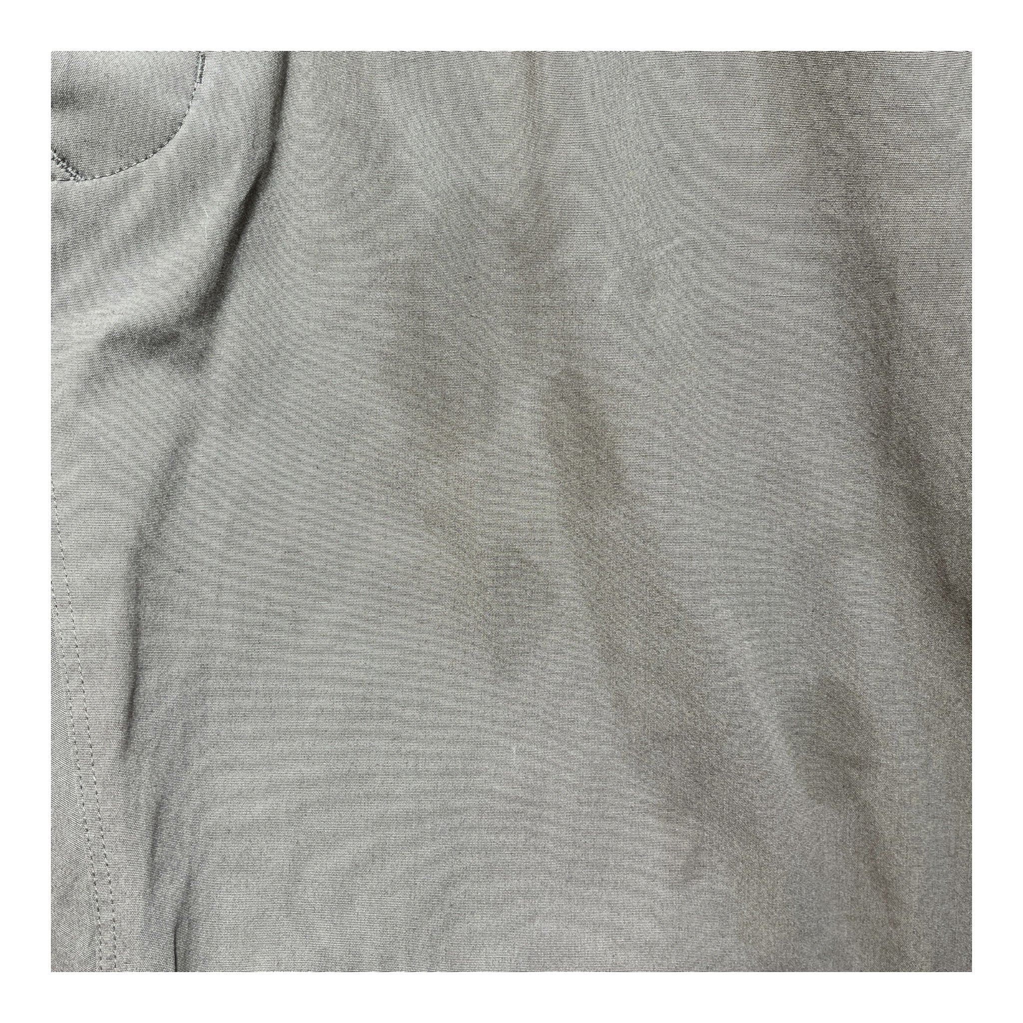 Rick Owens/Cropped Pants/34/Cotton/GRY/temple drawstring view 5