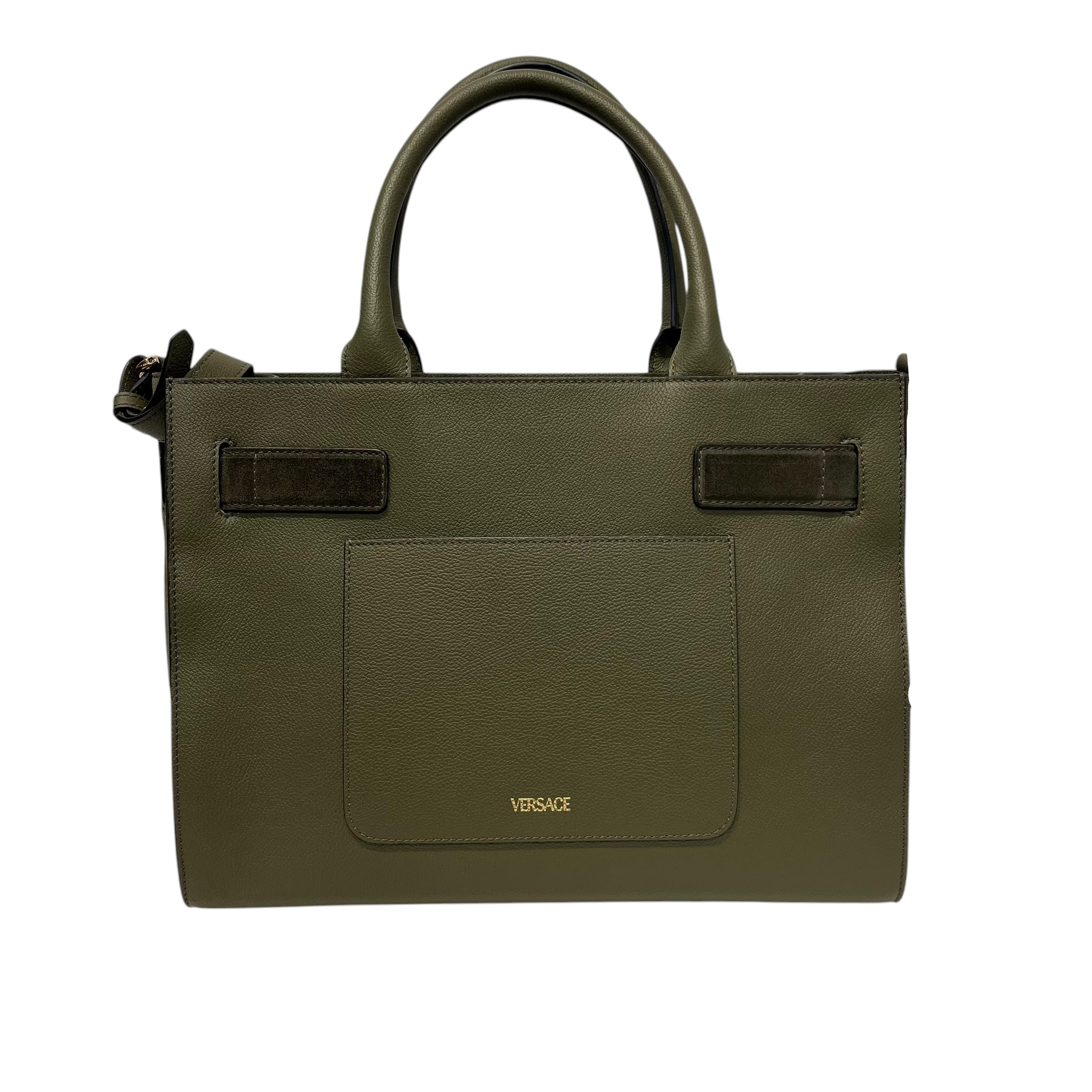 VERSACE/Cross Body Bag/Leather/GRN/ view 2