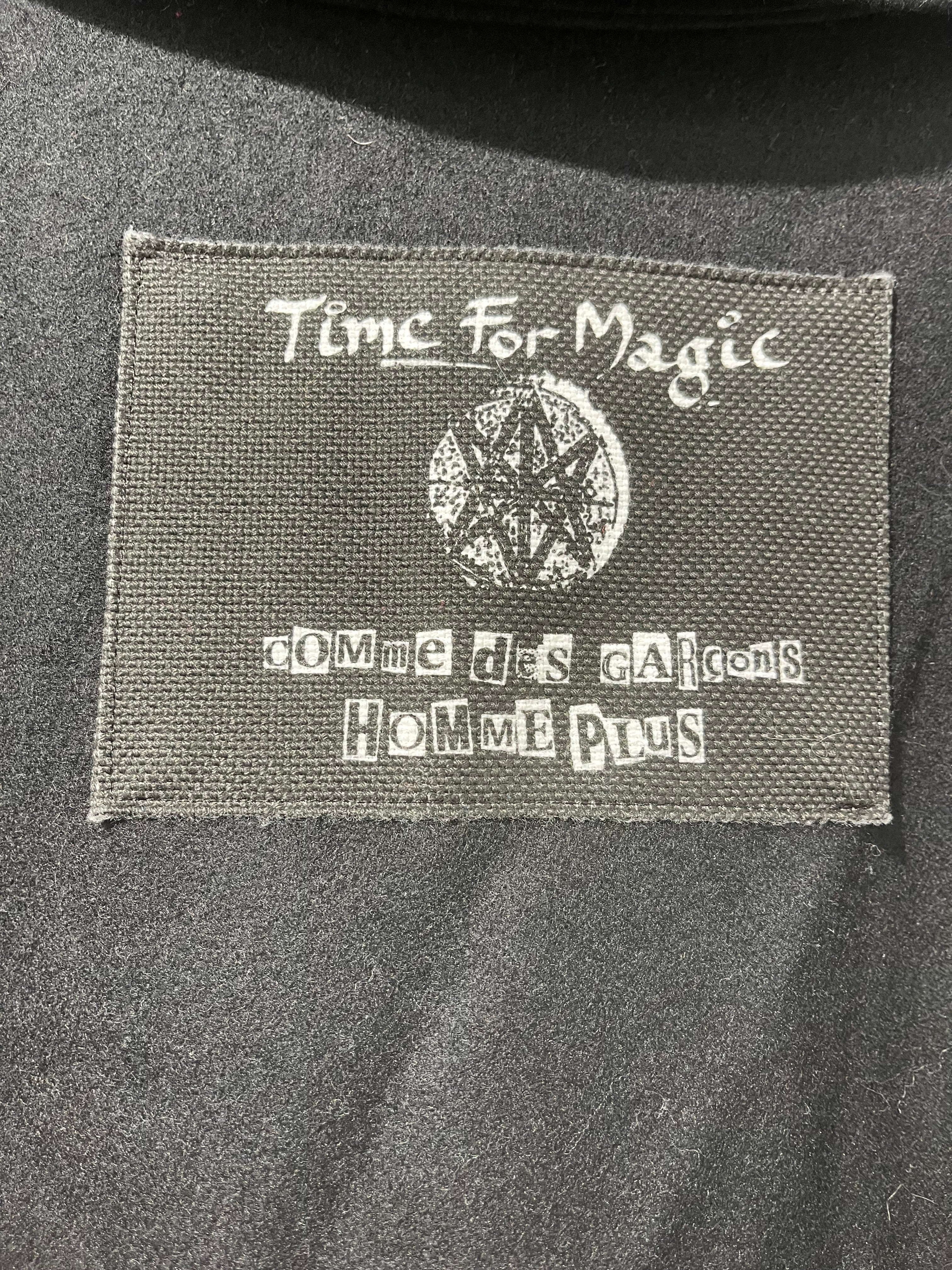 COMME des GARCONS HOMME PLUS/Coat/LL/Wool/BLK/Double Breasted/JAMIE REID CHESTER COAT view 6