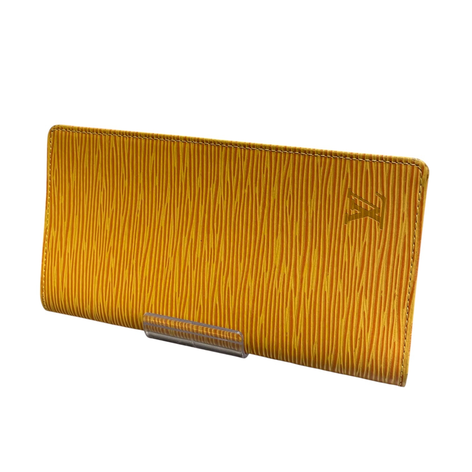 LOUIS VUITTON/Bifold Wallet/YEL/EPI BIFOLD CARD HOLDER view 1