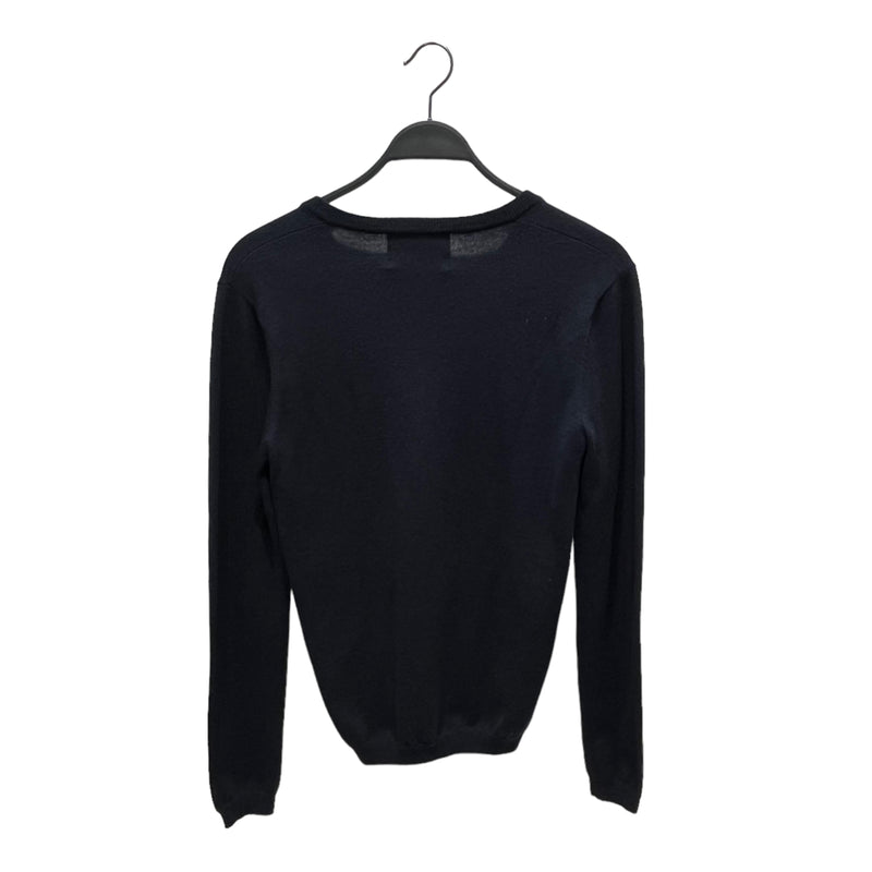 RAF SIMONS/Sweater/S/Navy/Wool/SK7035/SK7035