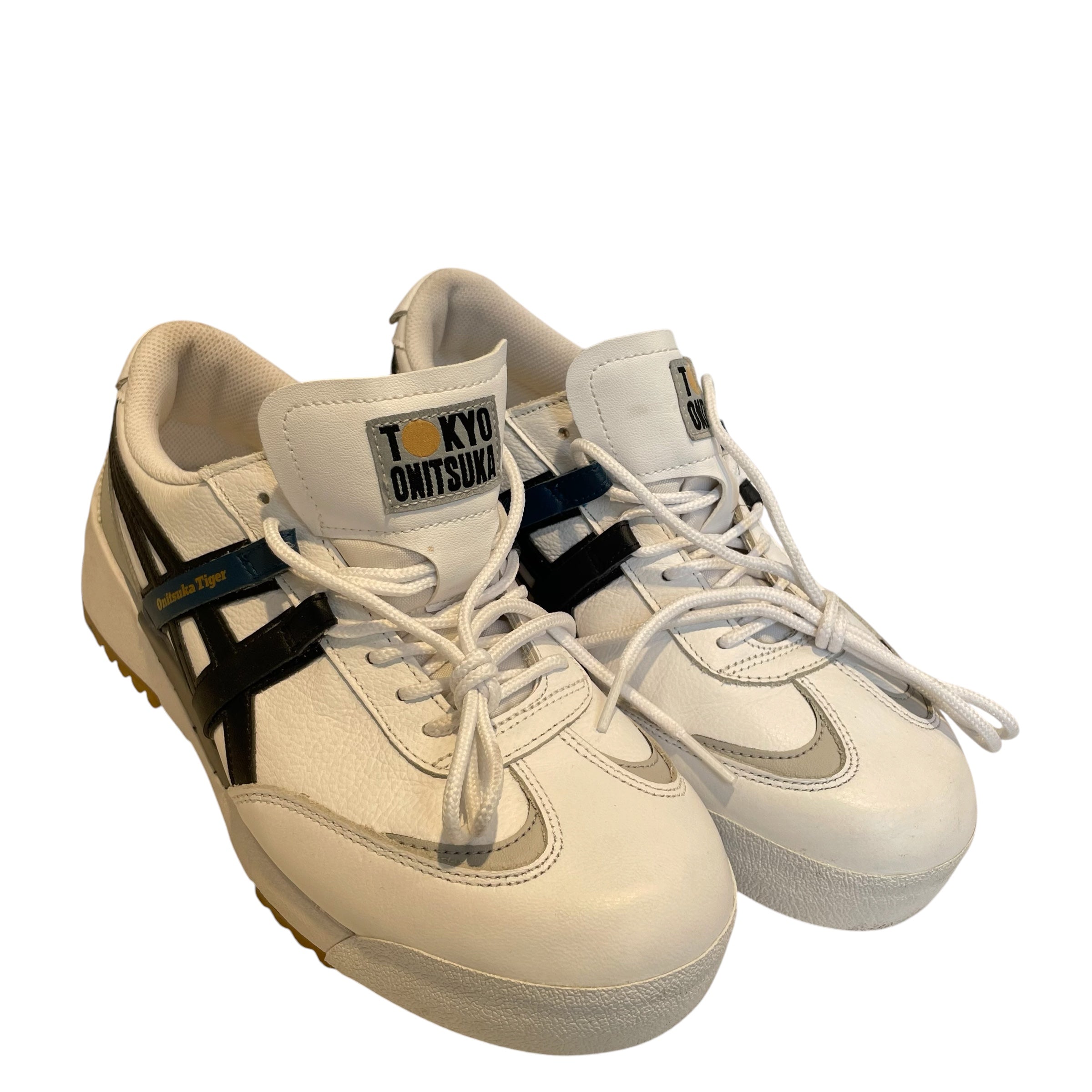 Onitsuka Tiger/Low-Sneakers/US 7.5/Cotton/WHT/onitsuka tiger snkers view 1