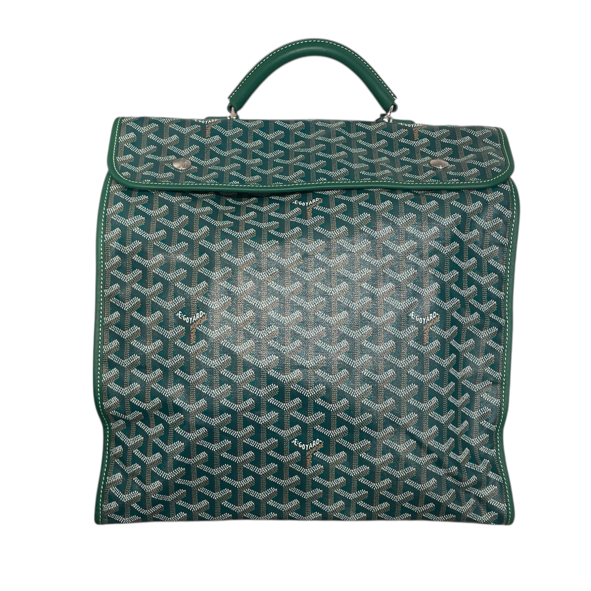 GOYARD/Backpack/Monogram/Leather/GRN/GOYARDINE SAINT LEGER BACKPACK view 1