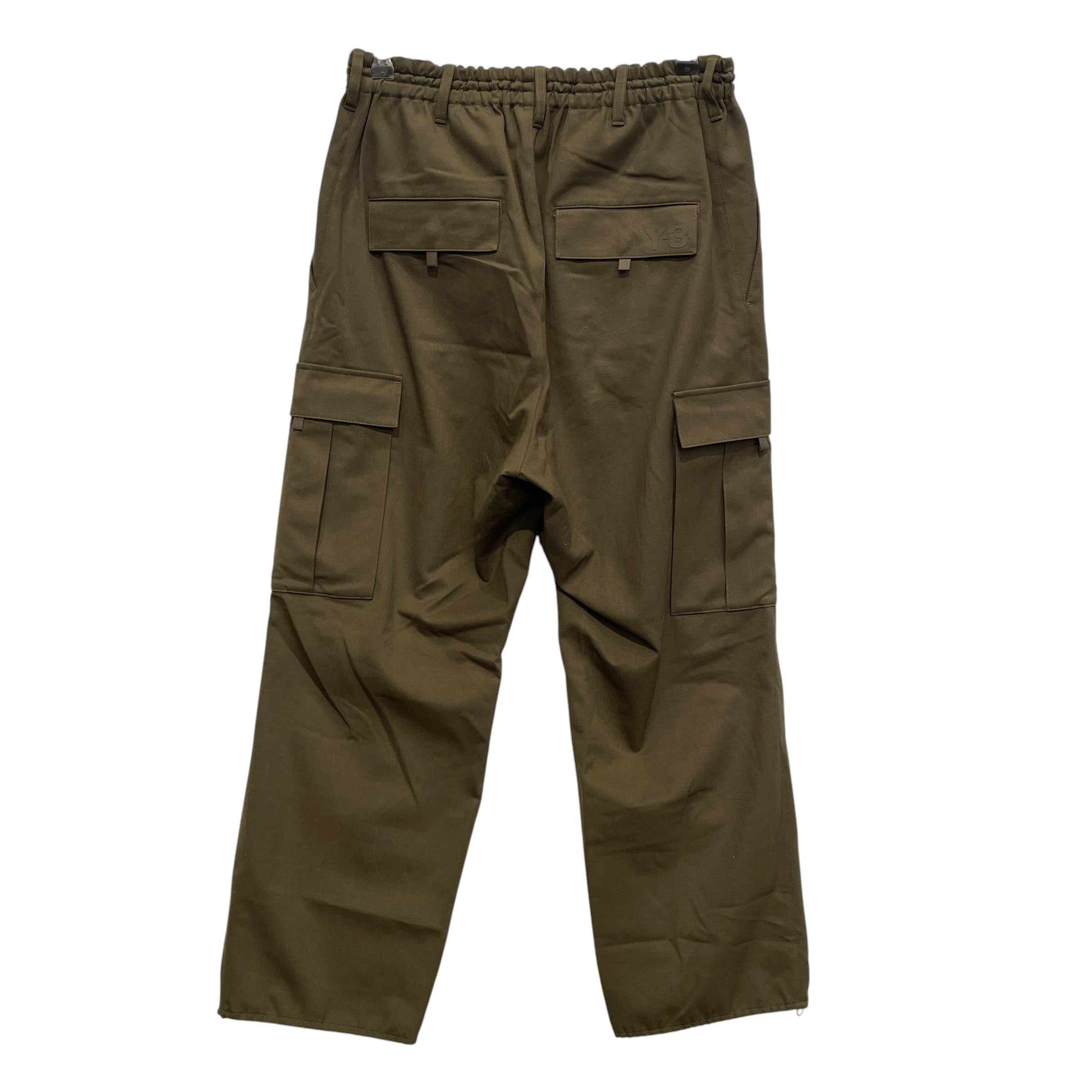 Y-3/Pants/XS/Wool/GRN/OLIVE CARGO PANTS view 2