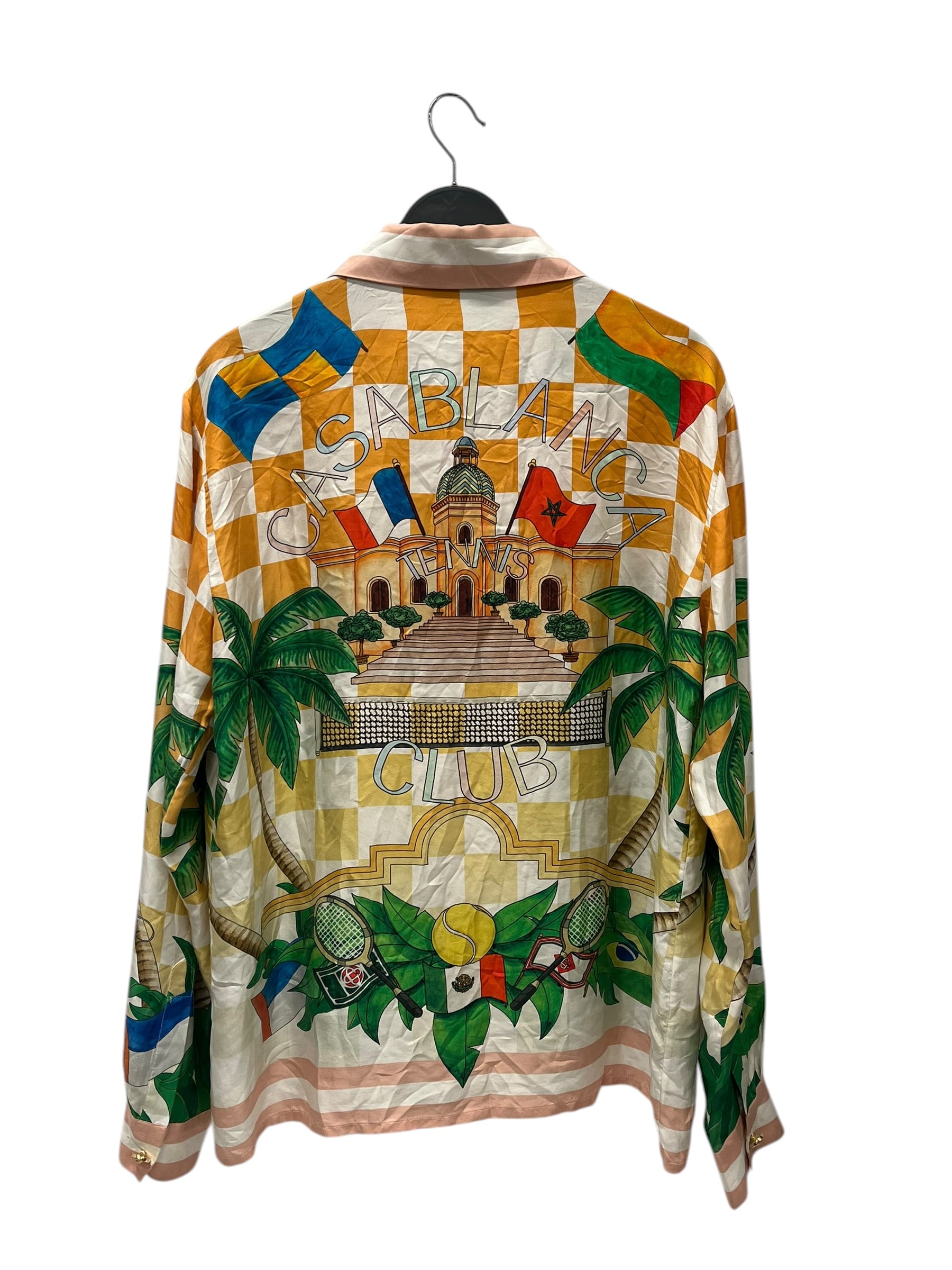 CASABLANCA/LS Shirt/L/Silk/MLT/All Over Print/COWBOY PRINT view 2