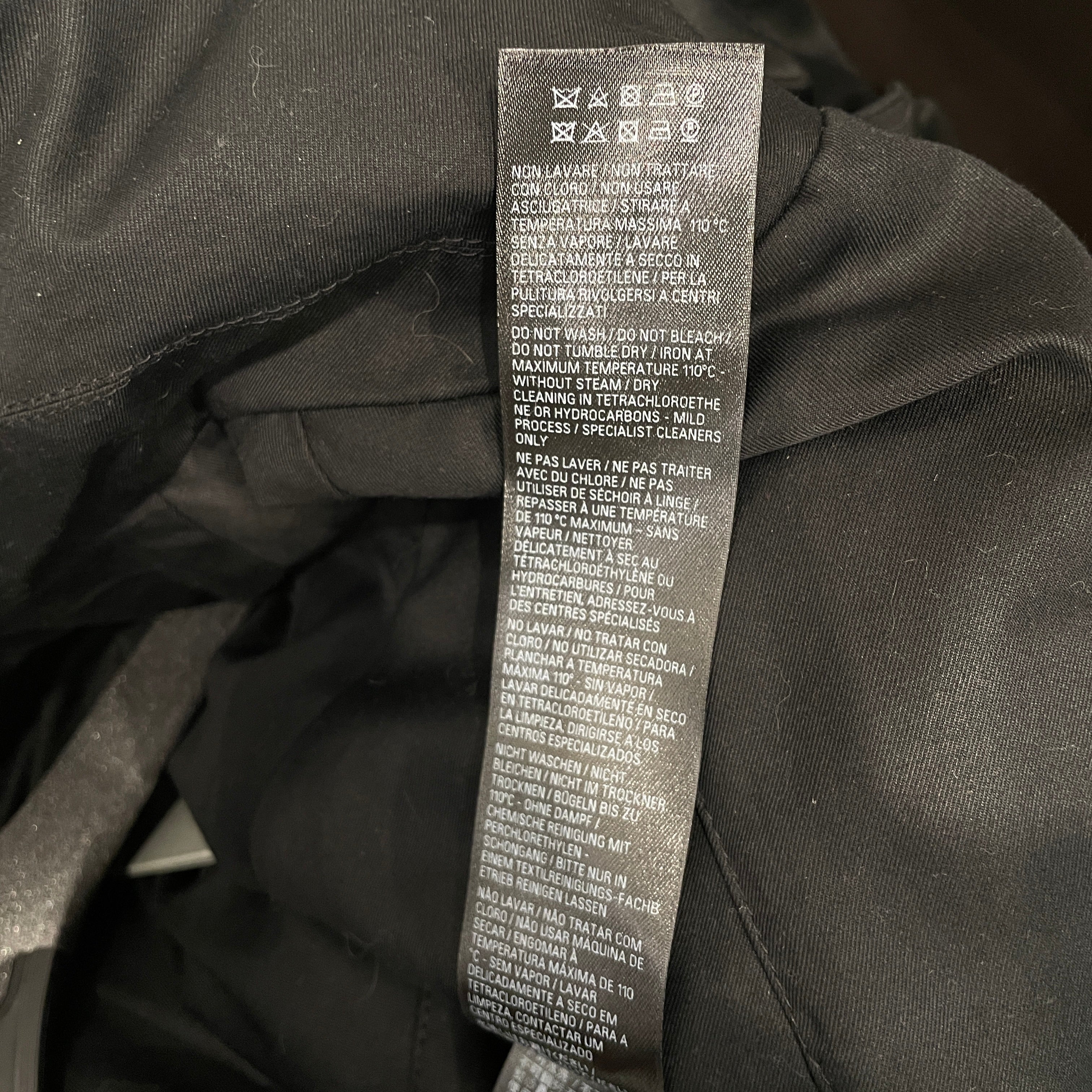 BALENCIAGA/Trench Coat/2/Cotton/BLK/Double Breasted/MAXI PADDED DOWN COAT view 5