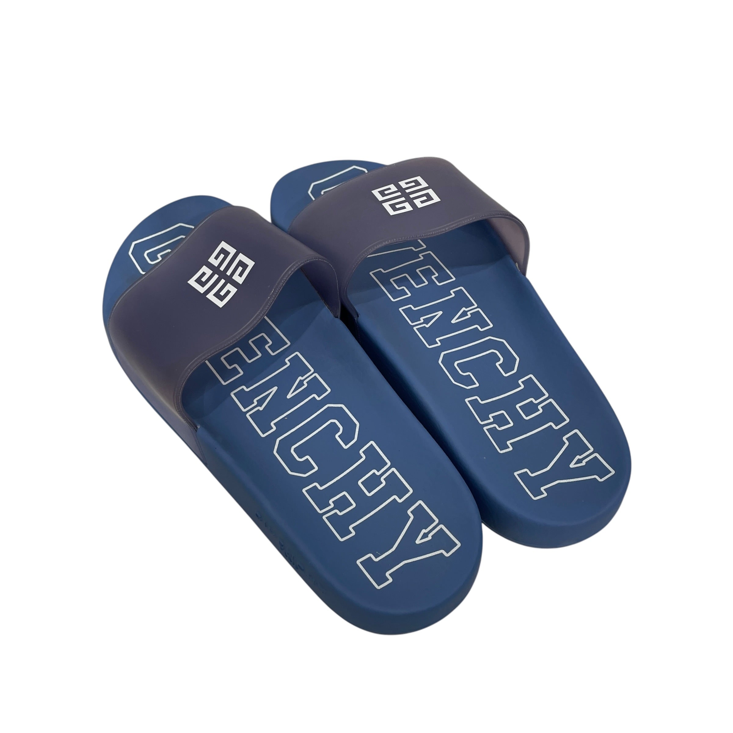 GIVENCHY/Sandals/BLU/SLIDES view 2