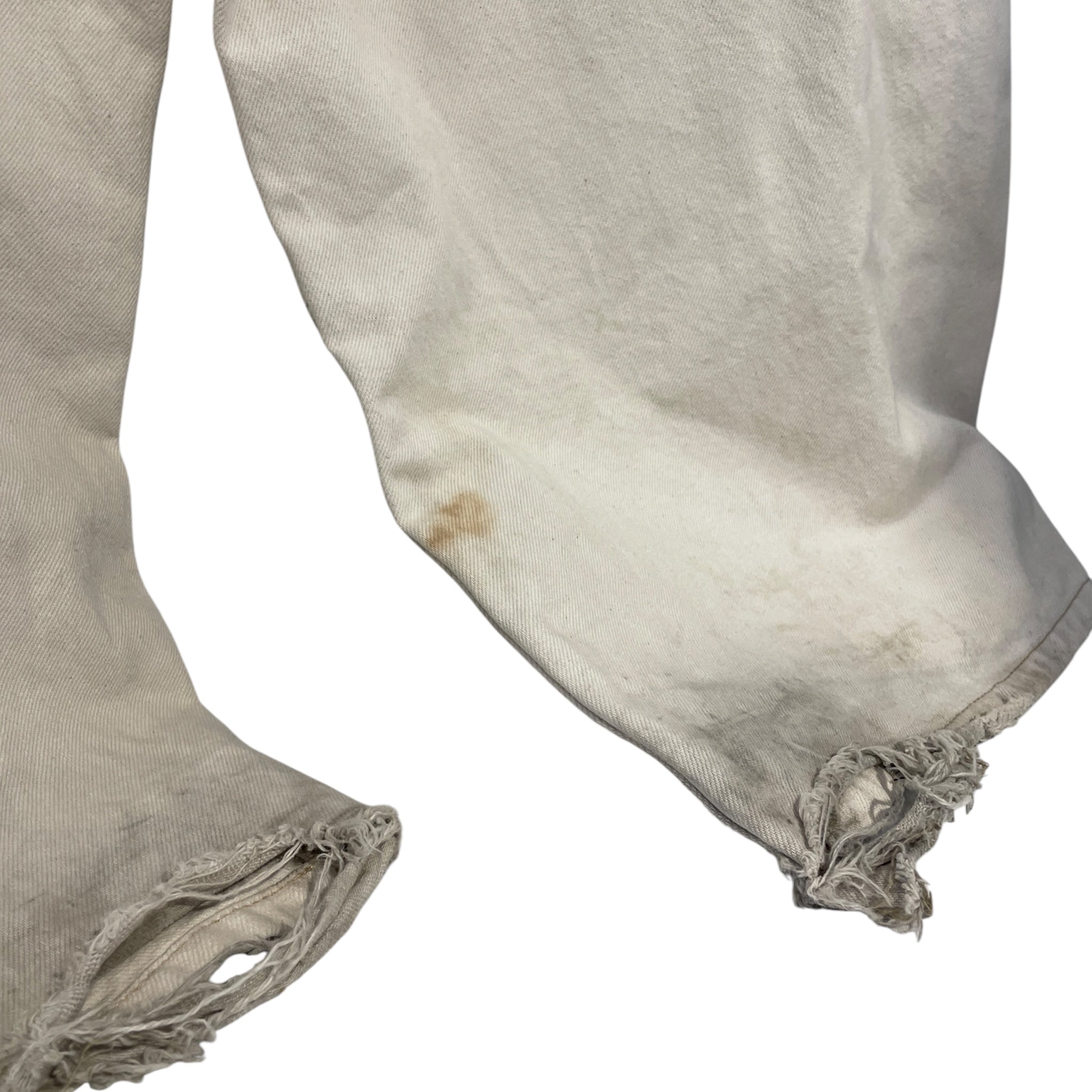Amor Prohibido/Carpenter Pants/XL/Cotton/CRM/DOUBLE KNEE CARPENTER view 4