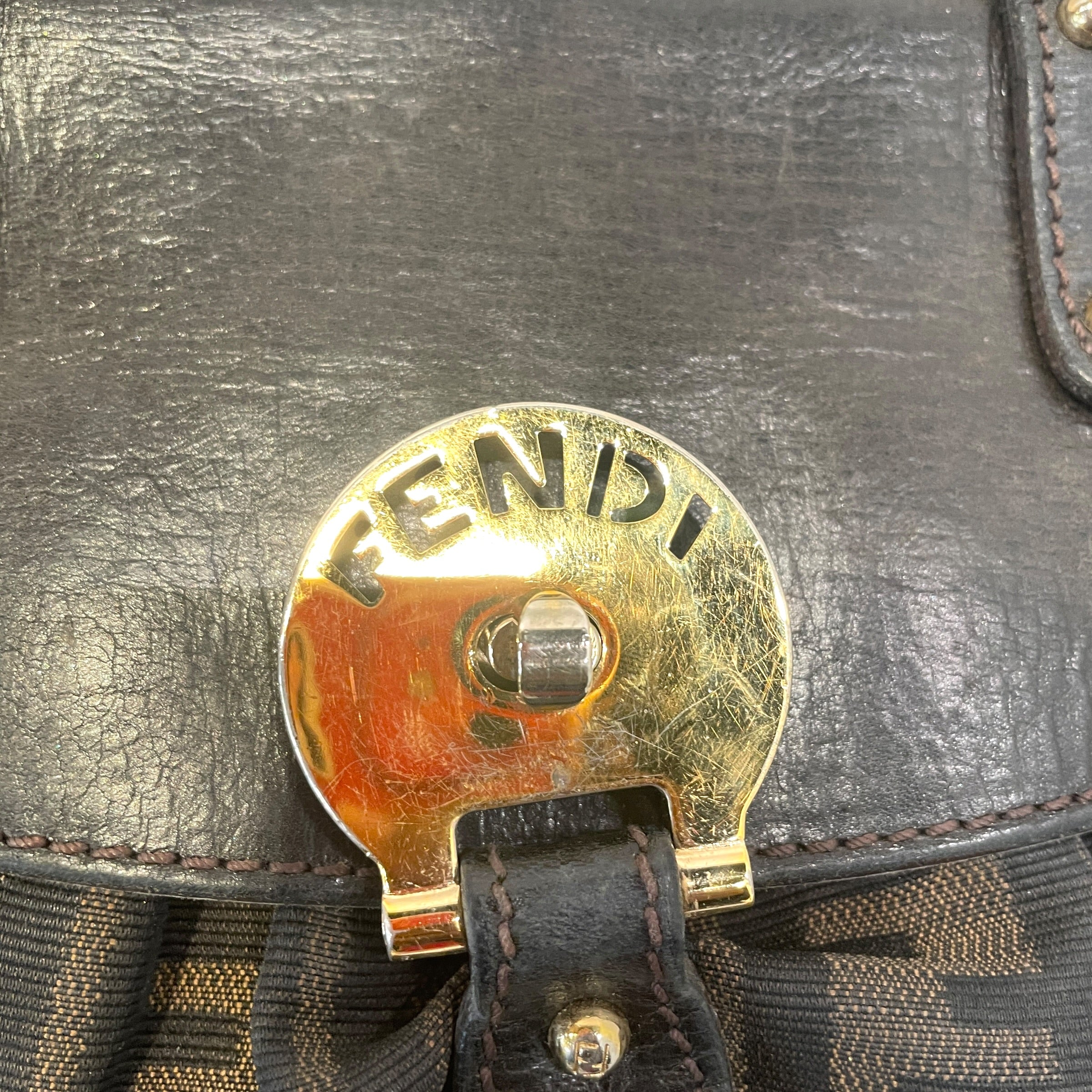 FENDI/Bag/Monogram/BRW/Medium Magic (Tobbaco) view 3
