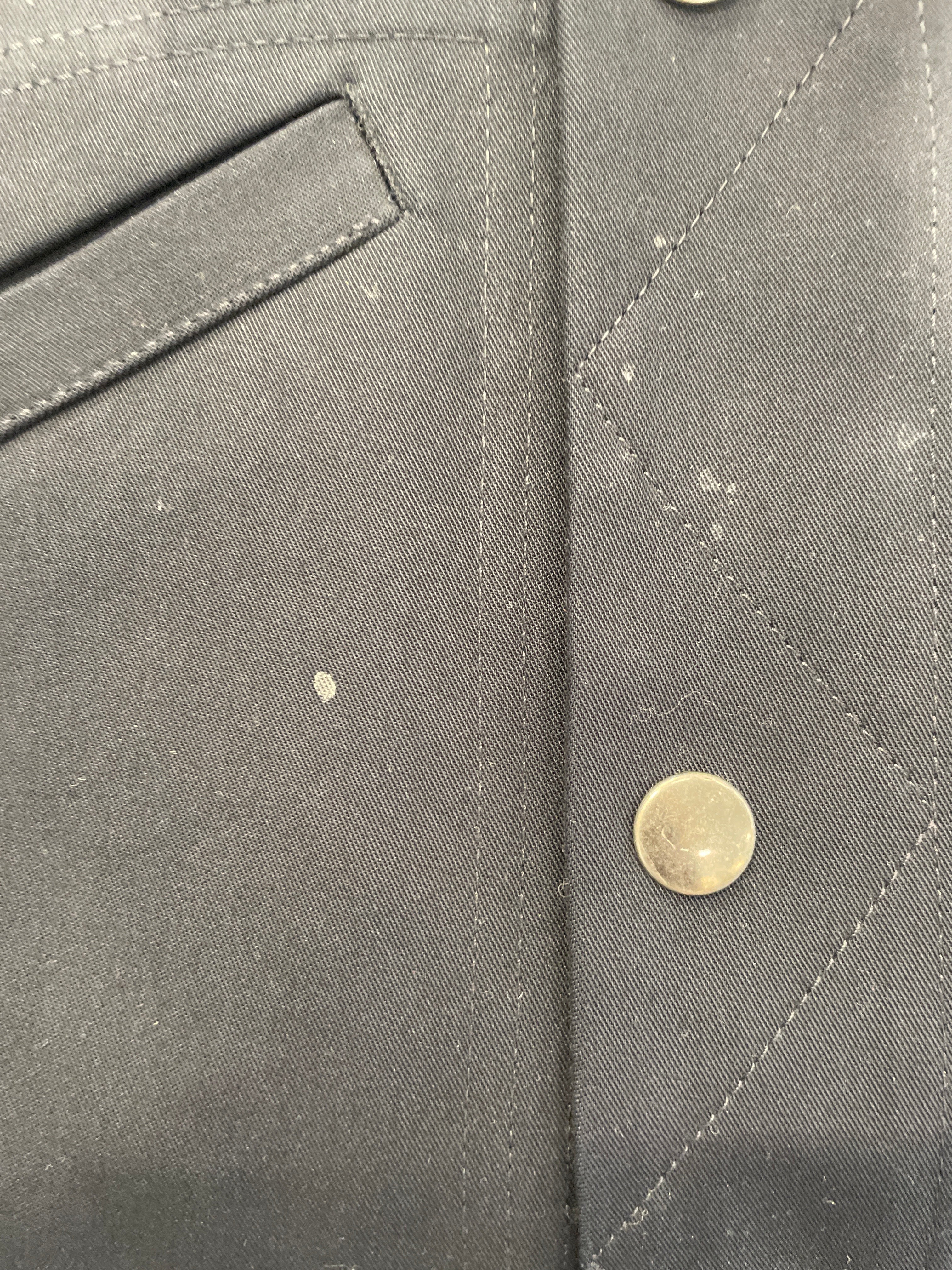 sandro/Jacket/S/Cotton/NVY/Textured Jacket view 5