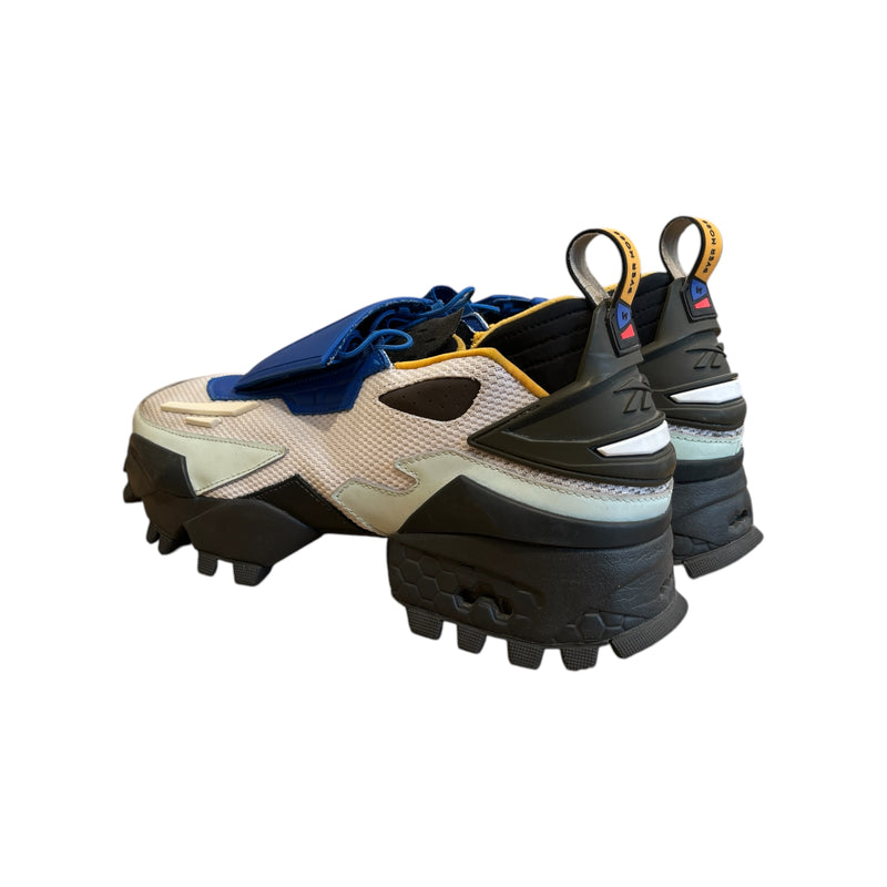 pyer moss/Reebok//Low-Sneakers/US 10.5/Plain/Polyester/GRY//M [Designers] Essentials/