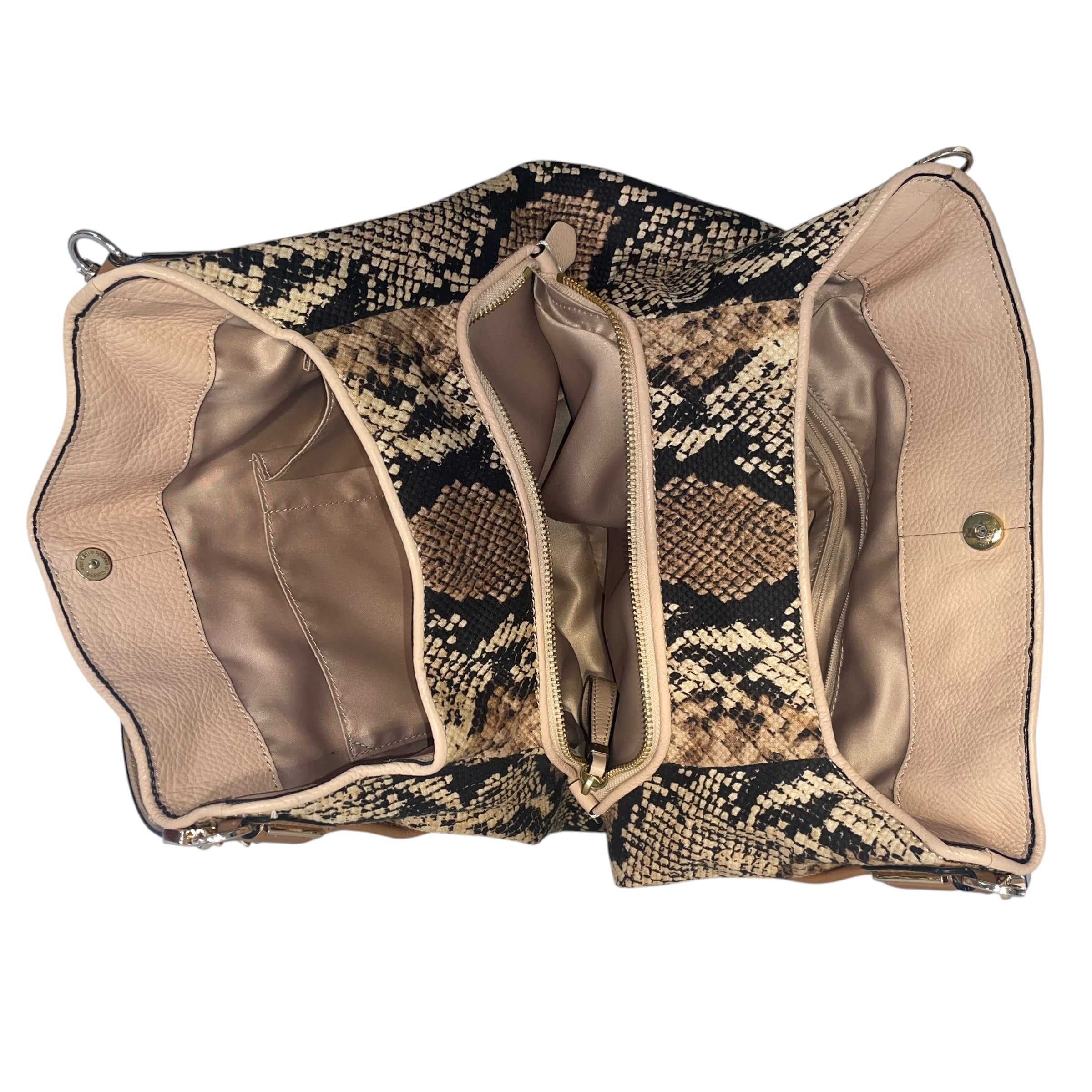 COACH/Hand Bag/Nylon/BEG/MADISON PYTHON PRINT view 5