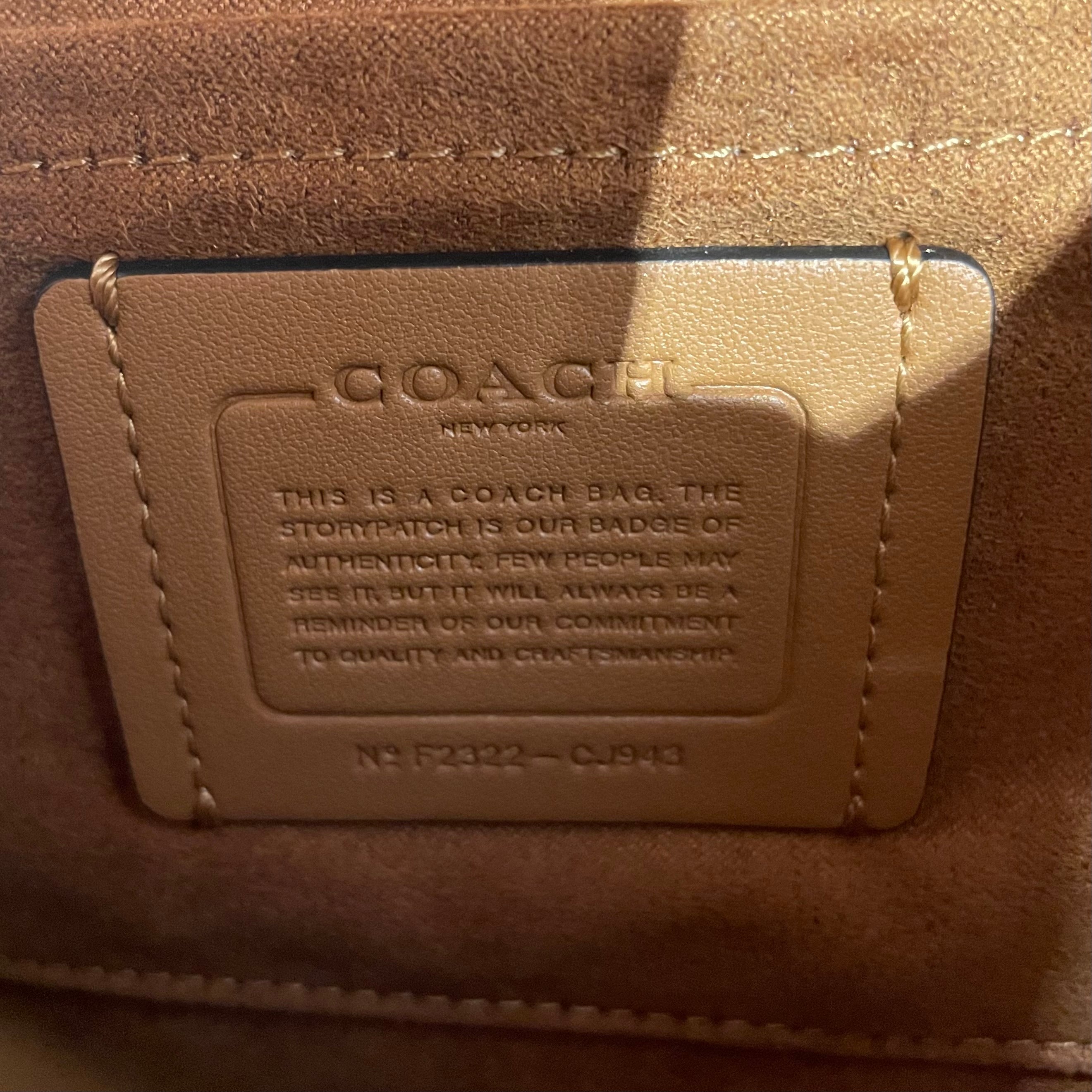 COACH/Cross Body Bag/M/Monogram/Leather/BRW/f2322-cj943 view 3
