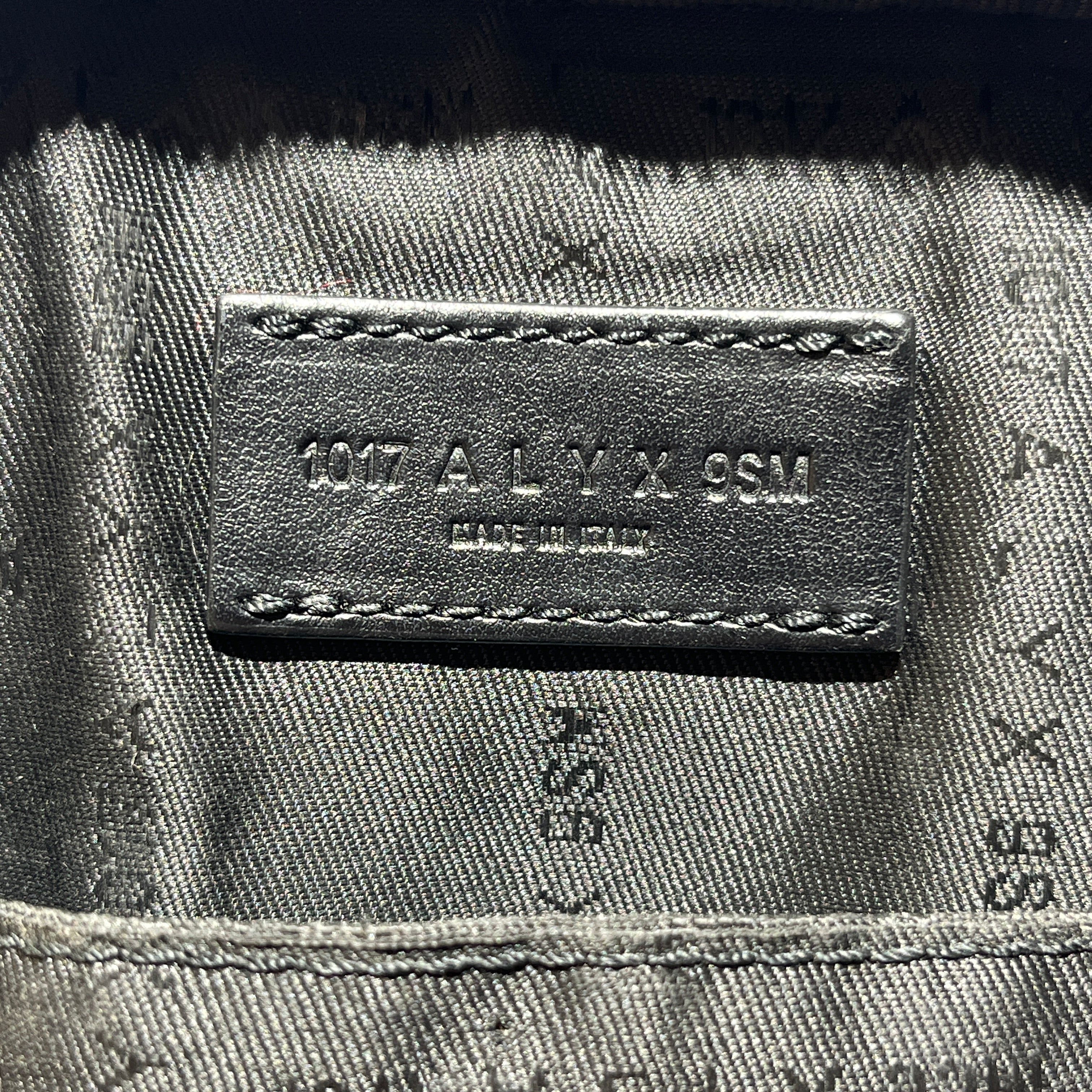 1017 ALYX 9SM(ALYX)/Cross Body Bag/Leather/BLK/ view 6