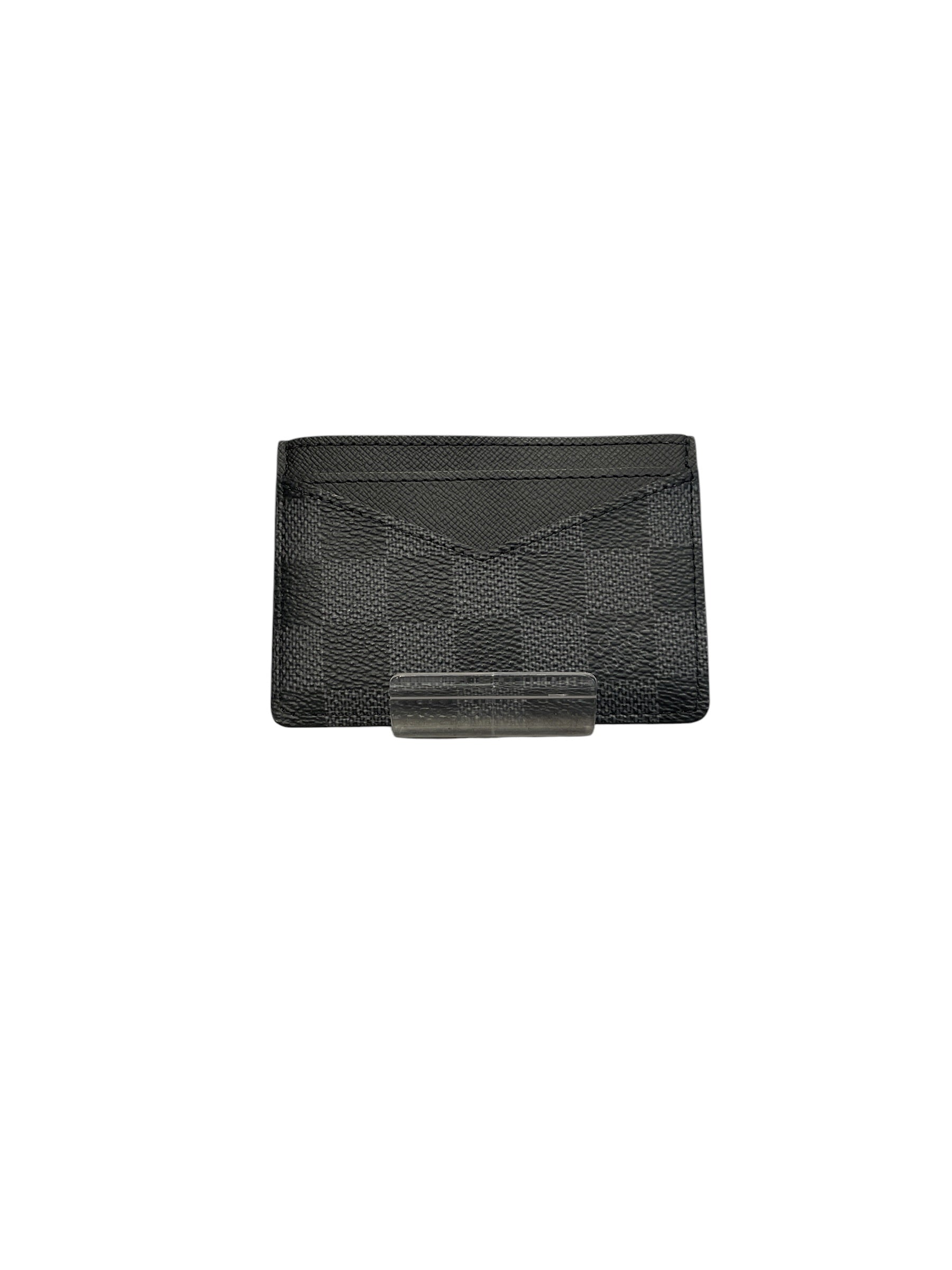 LOUIS VUITTON/Card Case/Plaid/Faux Leather/BLK/M's/NEO CARD HOLDER DAMIER view 3