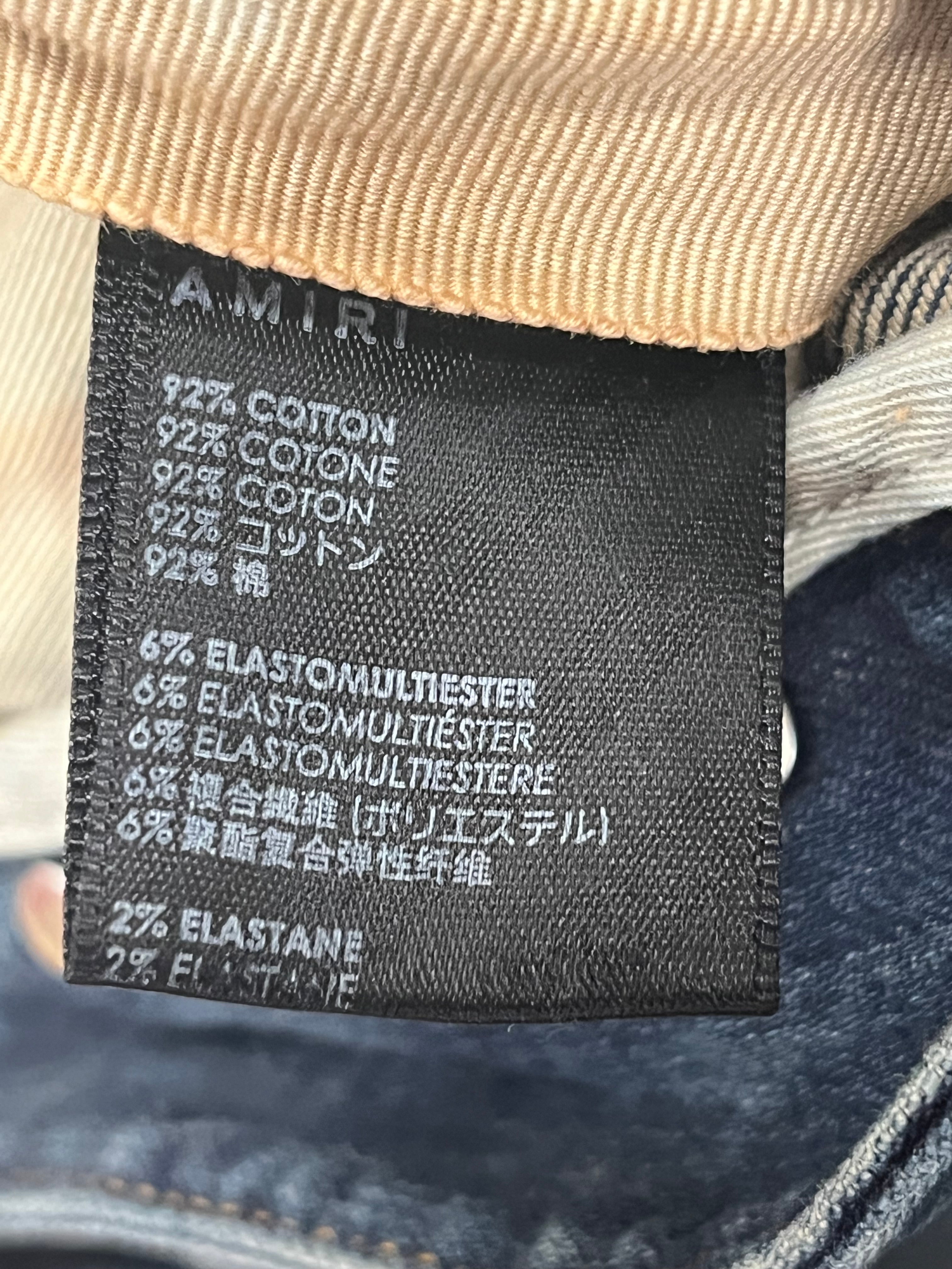 AMIRI/Skinny Pants/32/Denim/IDG/Cargo Skinnies view 4